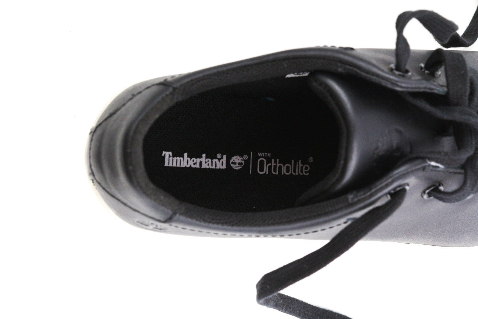 TIMBERLAND A2G8A Womens Sneakers EU37-EU38 Black Leather Low Top ReBOTL