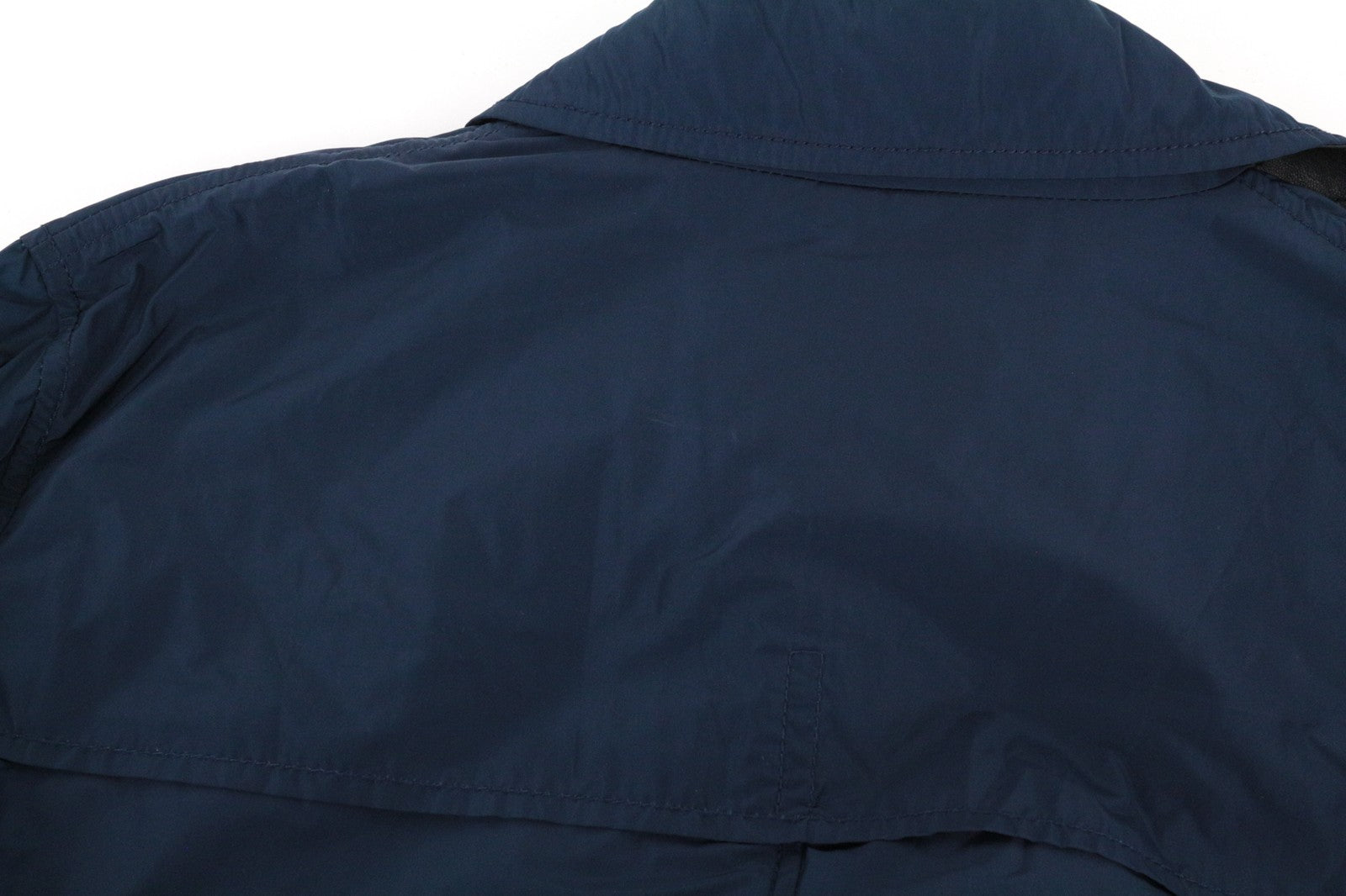 RICHMOND X vyriška striukė 48 su diržu, trumpa lietpalčio nailono striukė, laisvalaikio mėlyna 