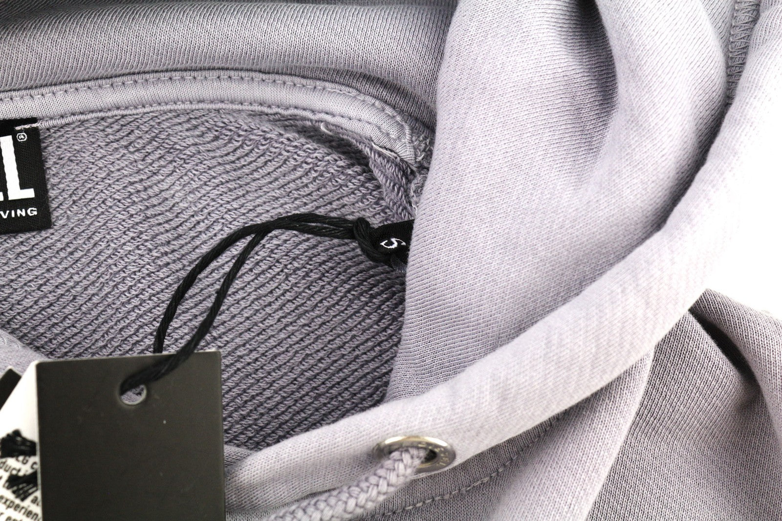 DIESEL F-Magdalena Felpa moteriškas džemperis su gobtuvu S dydžio, violetinis, su gobtuvu ir dirželiais, RRP 175 € 