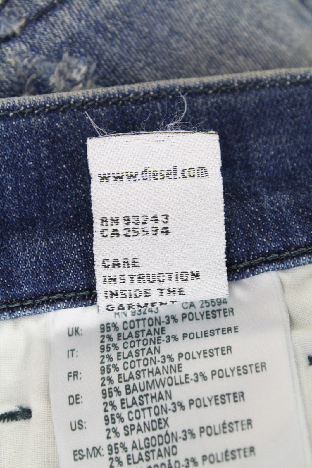 DIESEL D-Reeft-T 0870O vyriški W26 džinsai su aptemptais Jogg Skinny Sweat Boys džinsais 