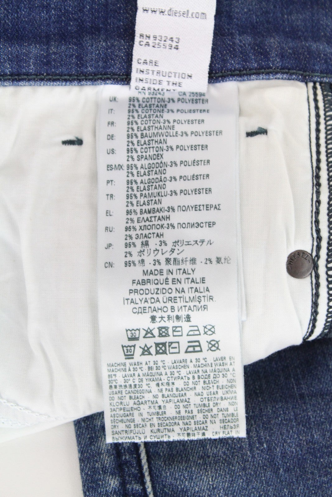 DIESEL D-Reeft-T 0870O vyriški W26 džinsai su aptemptais Jogg Skinny Sweat Boys džinsais 