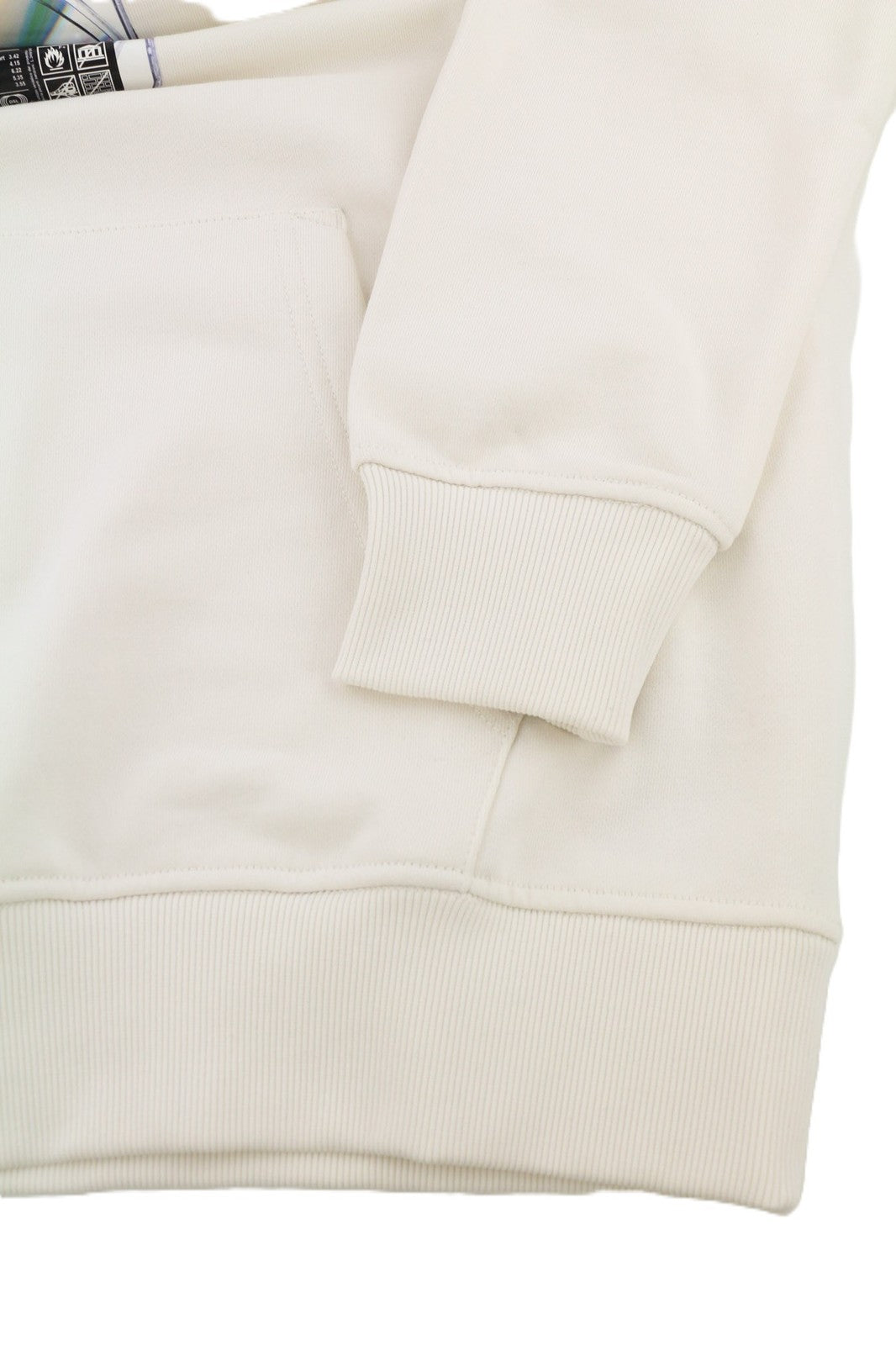 DIESEL S-Ginn-Hood vyriškas džemperis su gobtuvu M, smėlio spalvos, su kengūros dirželiais, rekomenduojama kaina – 175 € 