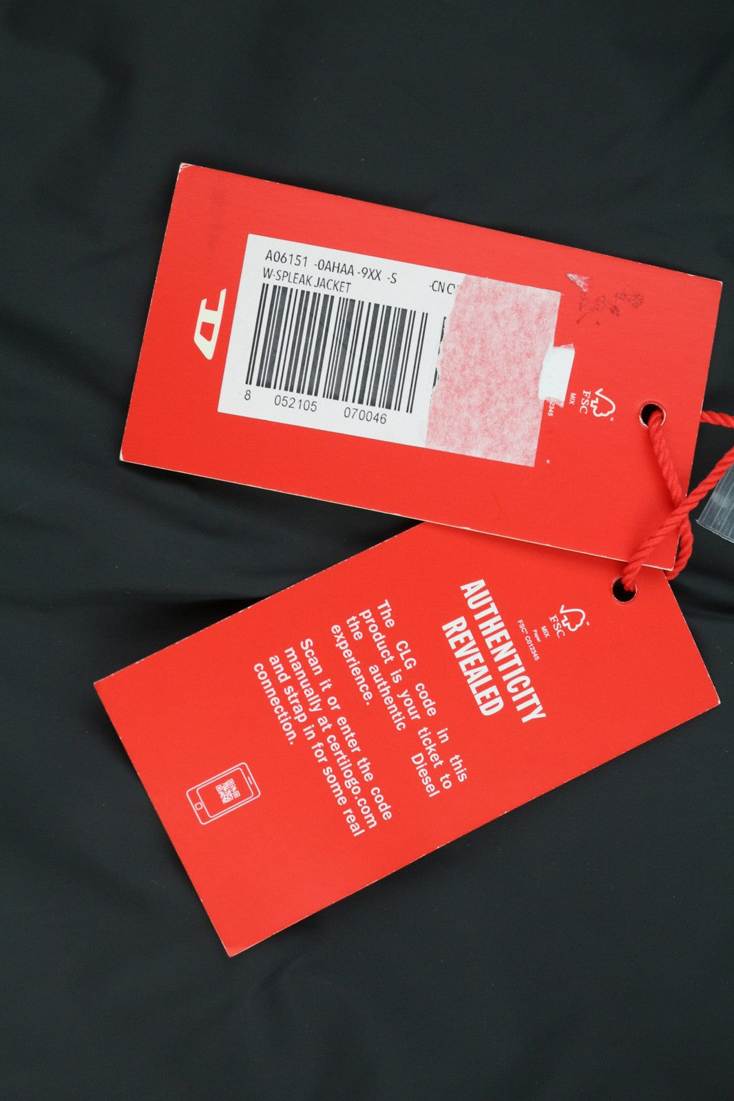 DIESEL W-Spleak vyriška striukė S, juoda, bomber stiliaus, su pamušalu ir izoliacija, RRP 325 € 