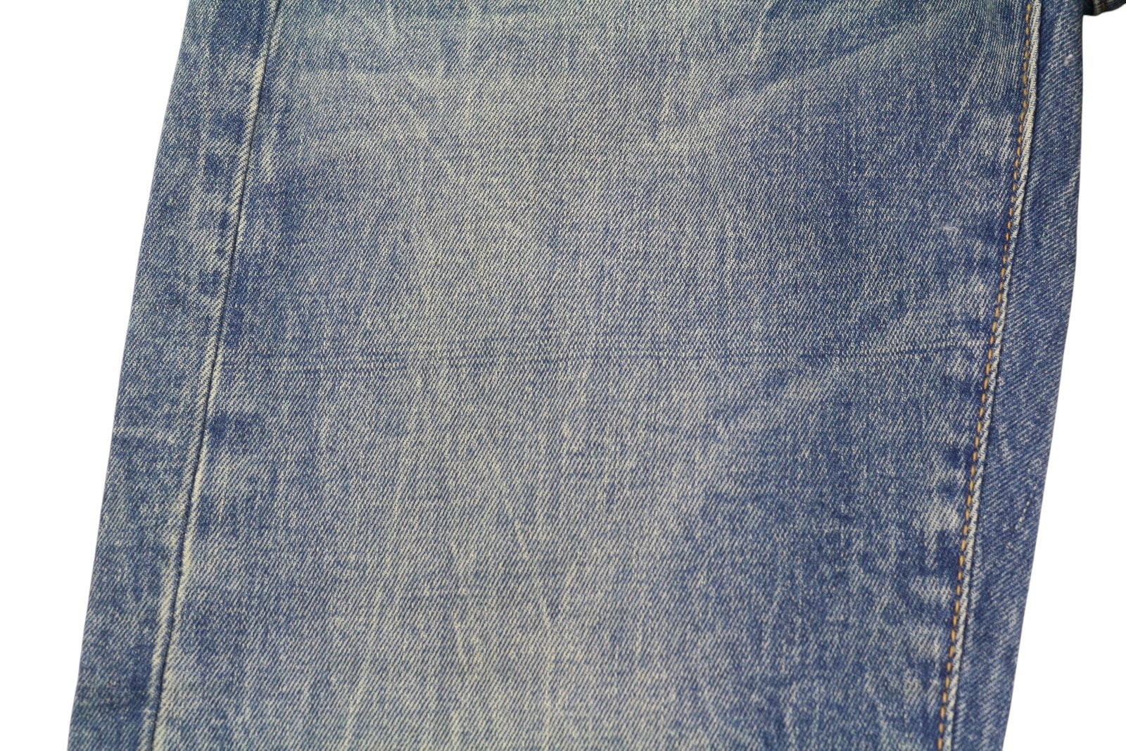 R13 Boy Straight Women Jeans 27 Cropped Ankle Length Blue Kelly Stretch RRP€645