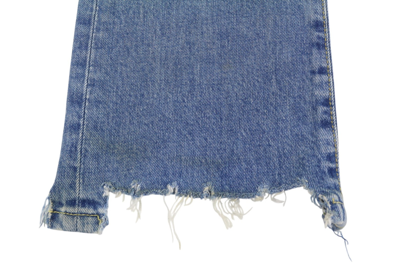 R13 Kick moteriški džinsai, 27 dydis, skalbtos mėlynos spalvos, trumpinti, su užtrauktuku ir Jasper tamprės. RMK 695 €