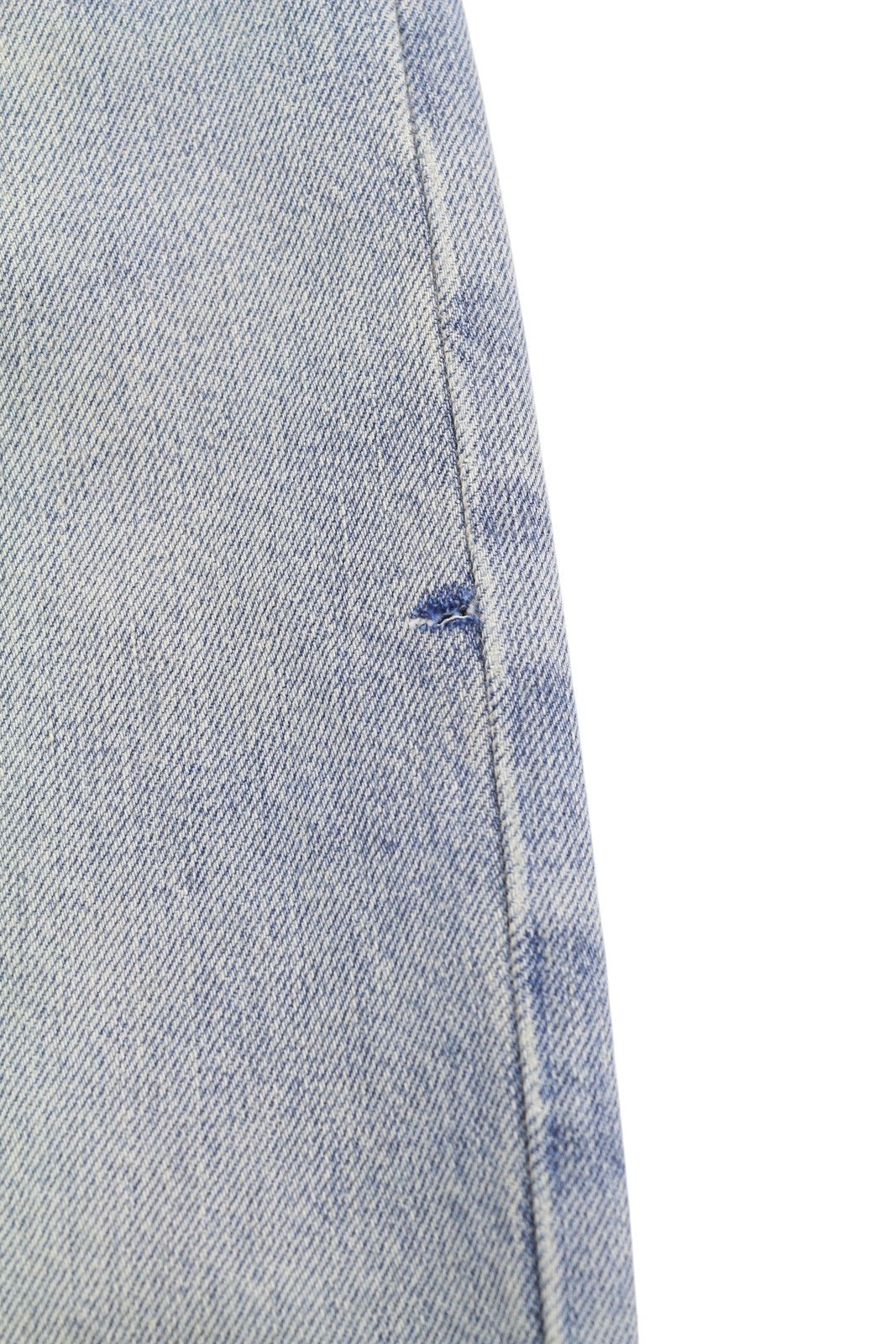 R13 trumpi Wixdeleg moteriški džinsai 23 laisvi, tiesūs, iki kulkšnių, skalbti, RRP 795 € 