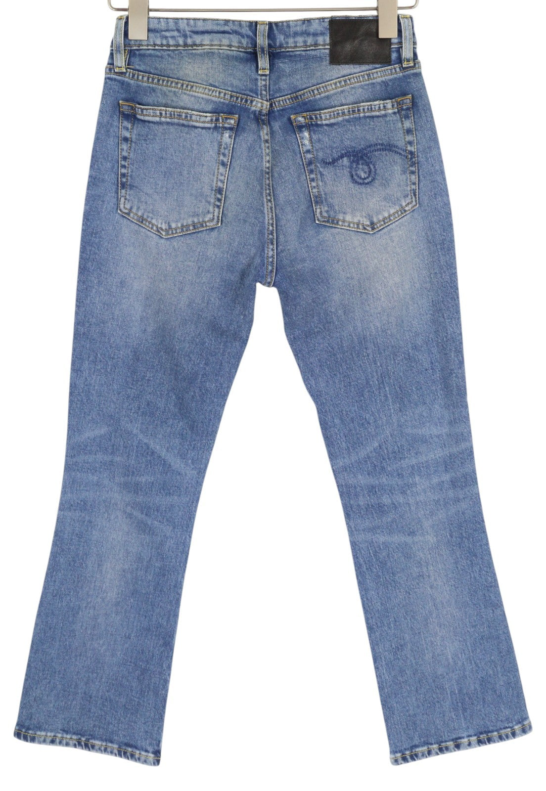 R13 Kick moteriški džinsai, 26 colio, laisvo kirpimo, iki kulkšnių, tamprūs, skalbti. RMK 695 € 