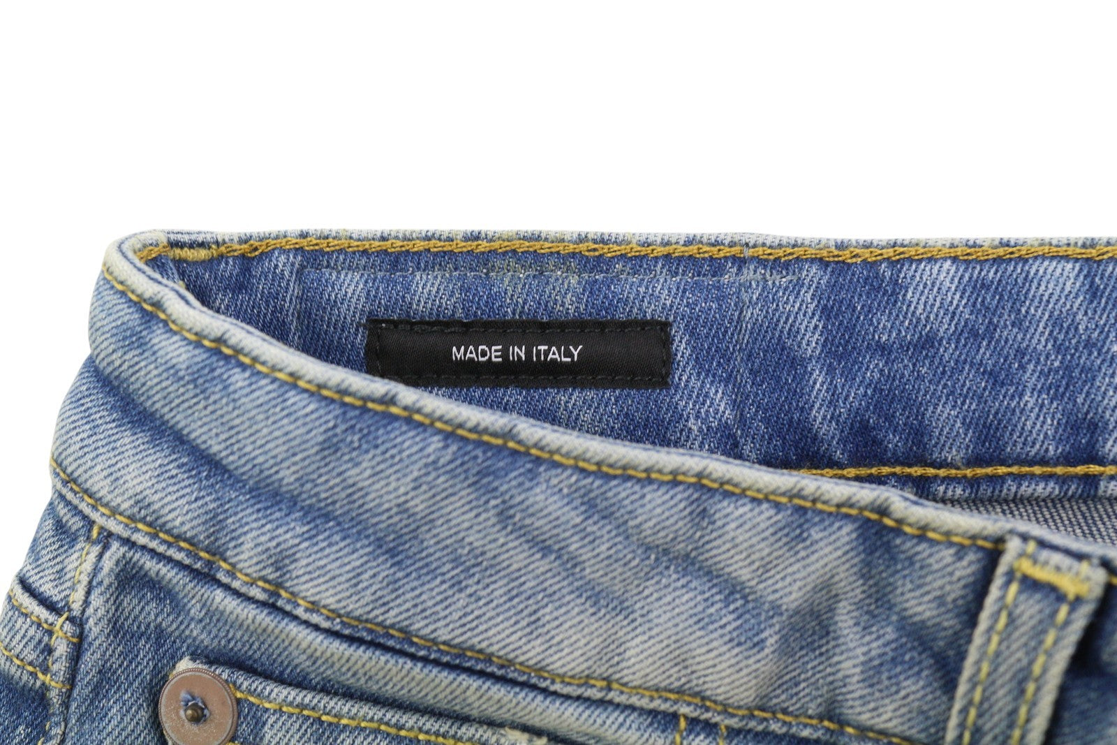 R13 Kick Women Jeans 30 Bootcut Fit Ankle Length Jasper Stretch Washed RRP€695