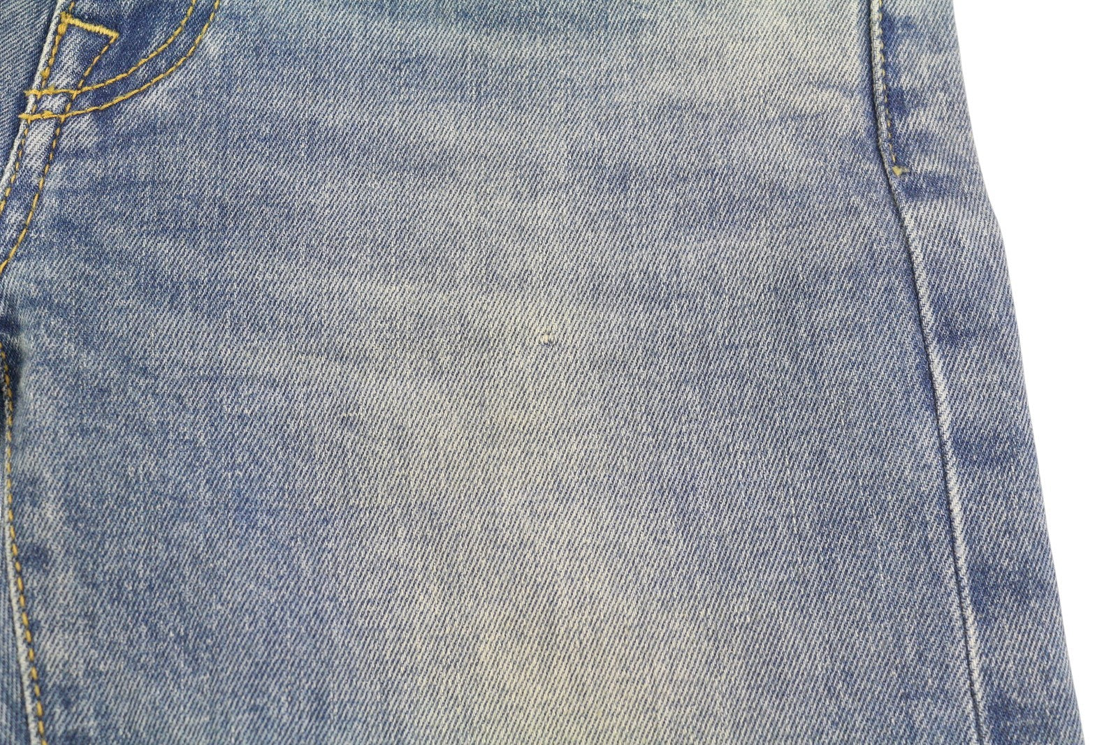 R13 Boy Straight Women Jeans 25 Jasper Stretch Ankle Length Washed Blue RRP€595