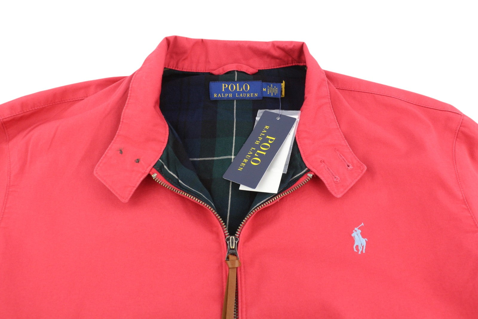 RALPH LAUREN vyriška striukė M, raudona, dažyta drabužiais, lengva vėjo striukė, rekomenduojama kaina 350 € 