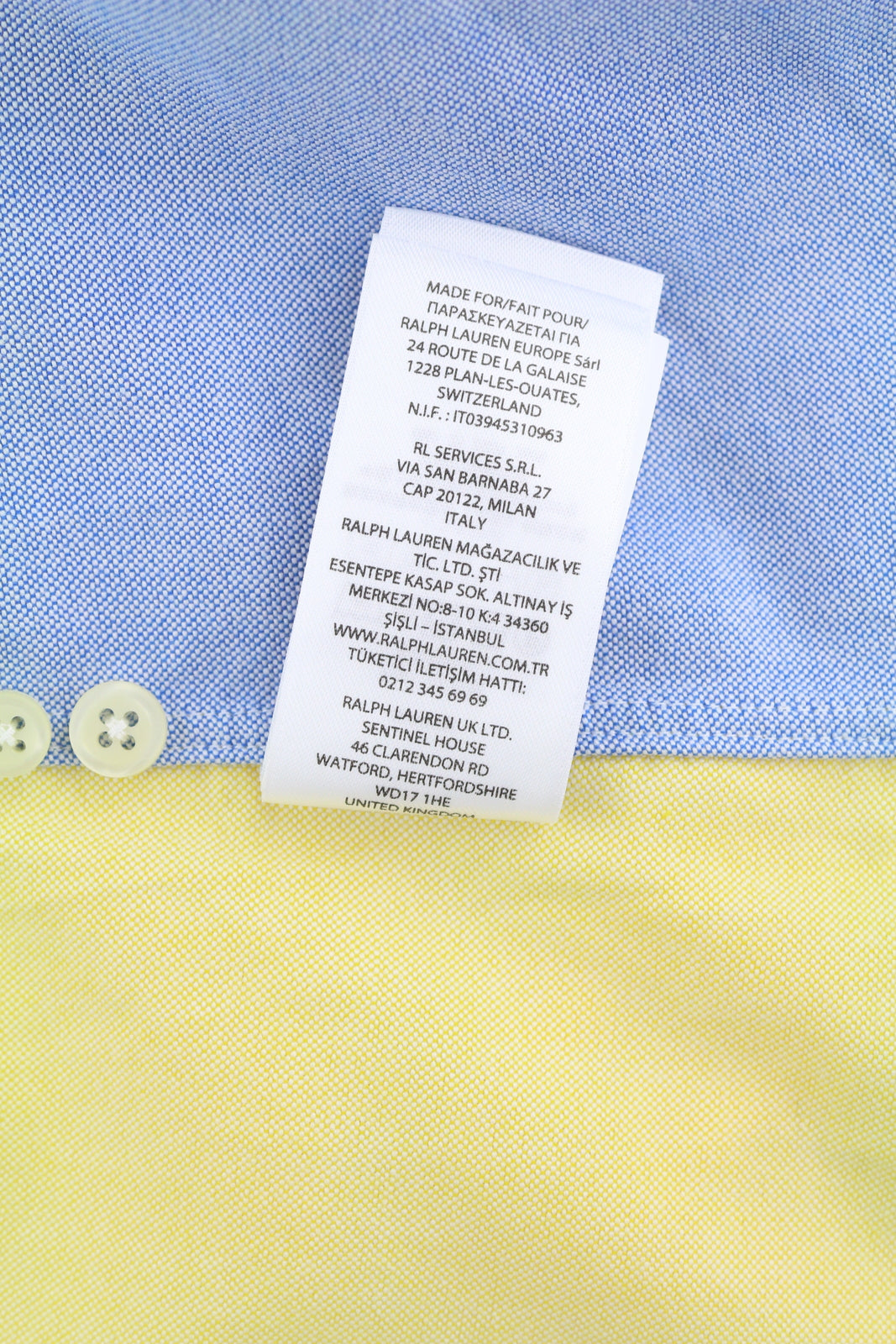 RALPH LAUREN vyriški marškinėliai su sagomis S dydžio, įvairiaspalviai, oksfordo stiliaus, RRP200 