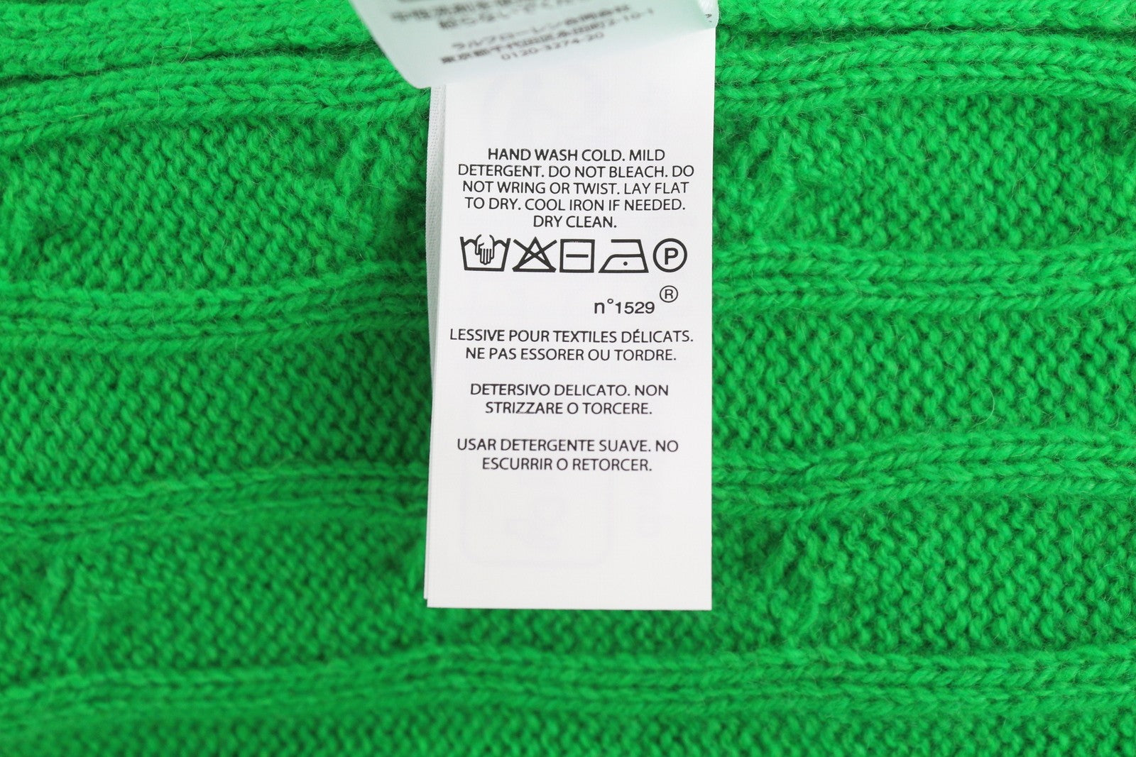 RALPH LAUREN kašmyro vyriškas megztinis, 2XL, žalias, megztinis su kabeliu, rekomenduojama kaina – 599 € 