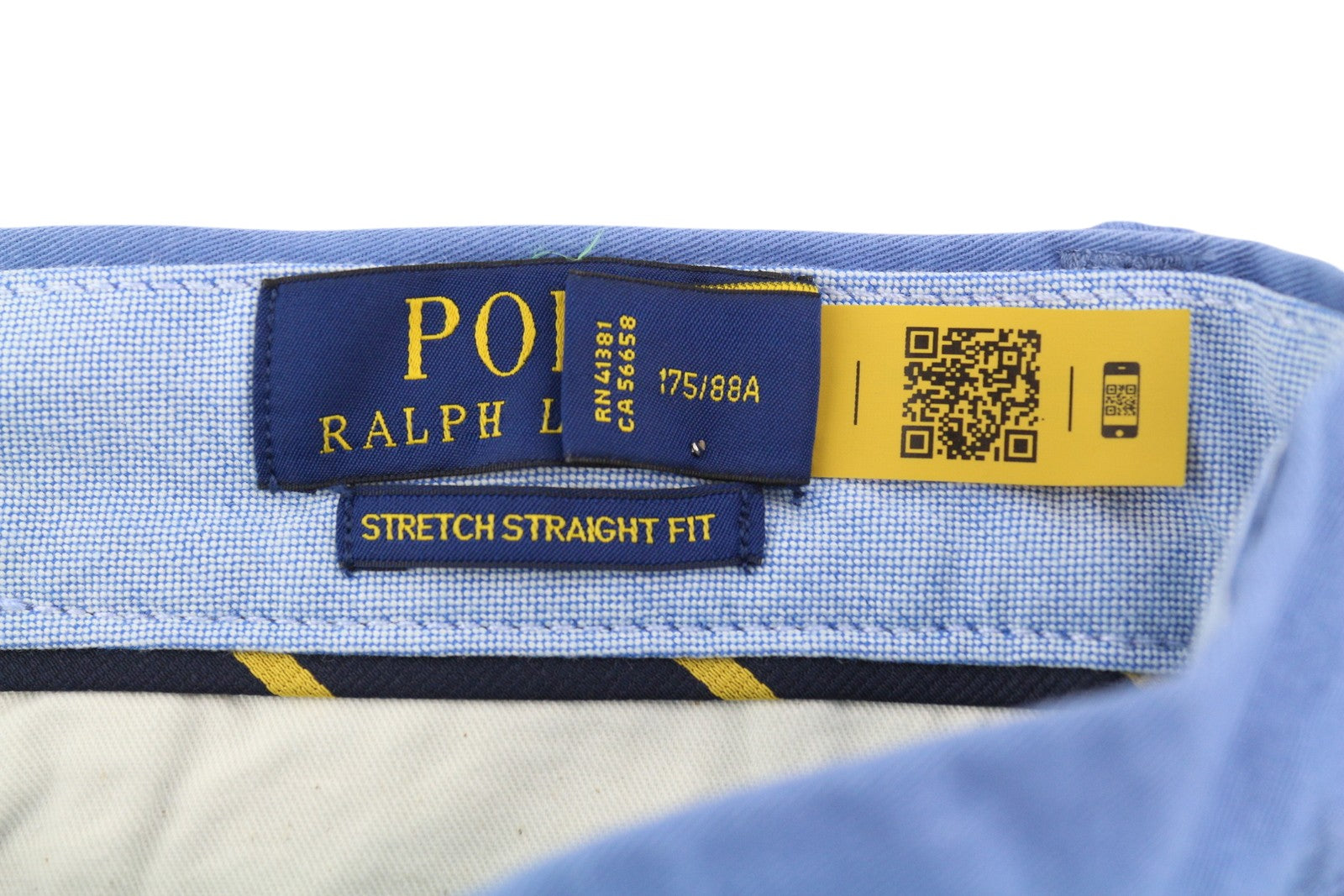 RALPH LAUREN tamprūs tiesaus kirpimo vyriški šortai, 34 dydis, mėlyni, su užtrauktuku, rekomenduojama kaina – 160 € 