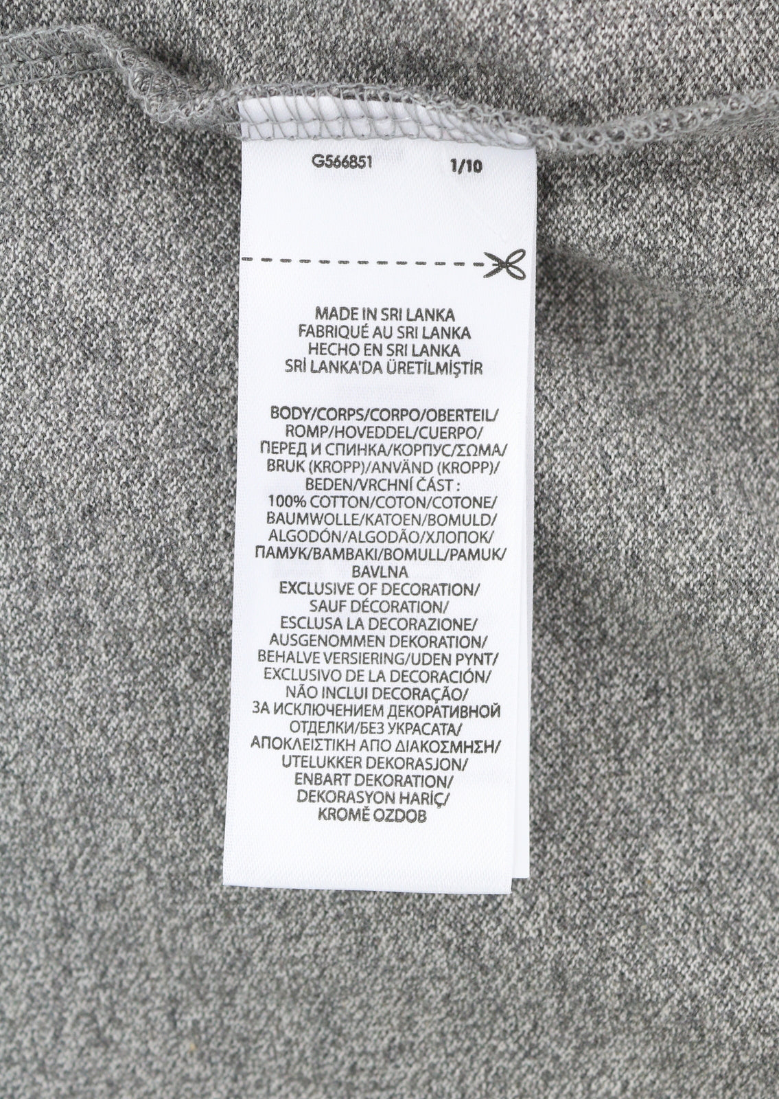 RALPH LAUREN Slim Fit vyriški marškinėliai, 2XL dydžio, pilki melanžo spalvos, ilgomis rankovėmis, rekomenduojama kaina – 135 € 