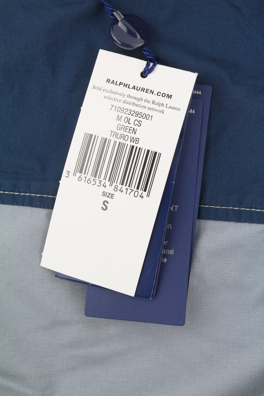 RALPH LAUREN vyriška striukė S žalia su gobtuvu vėjui atspari vandeniui kaina 1399 € 