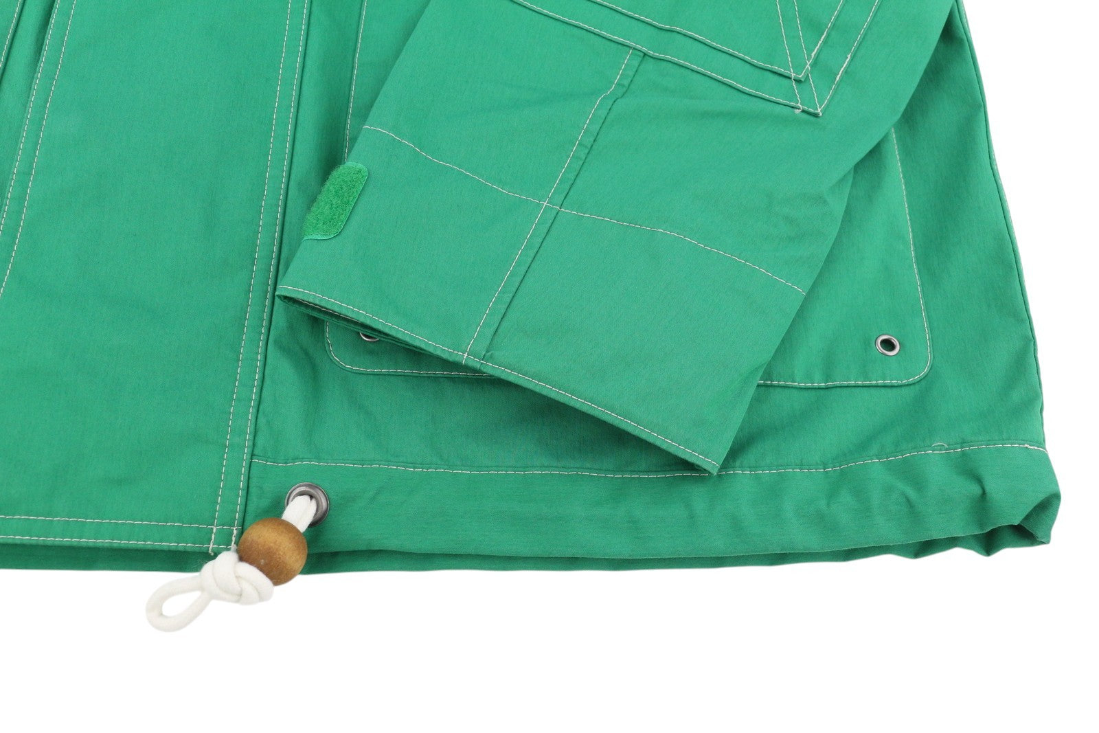 RALPH LAUREN vyriška striukė S žalia su gobtuvu vėjui atspari vandeniui kaina 1399 € 