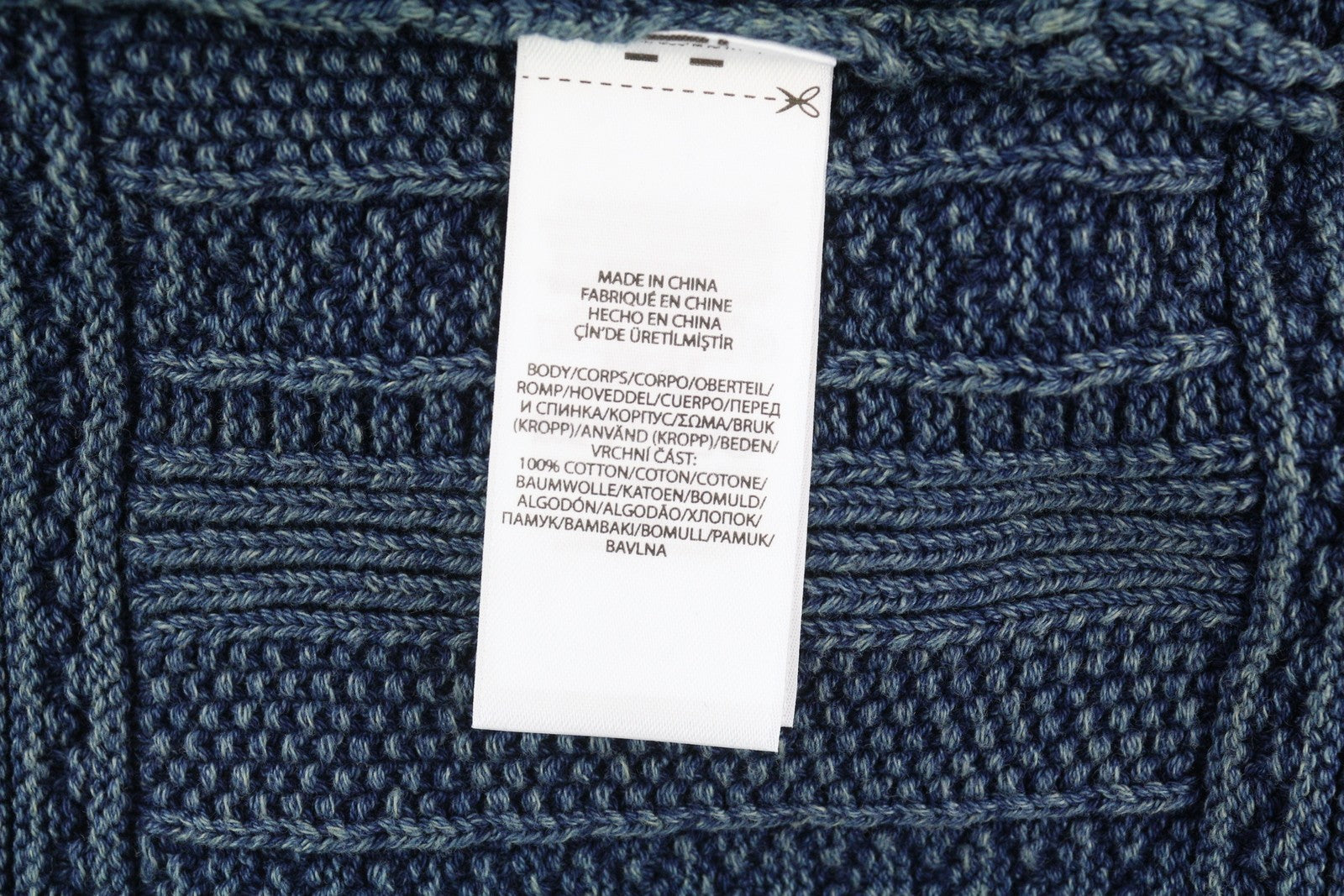 RALPH LAUREN vyriškas megztinis M dydžio kardiganas su skalbta mėlyna spalva su sagomis, rekomenduojama mažmeninė kaina – 499 € 