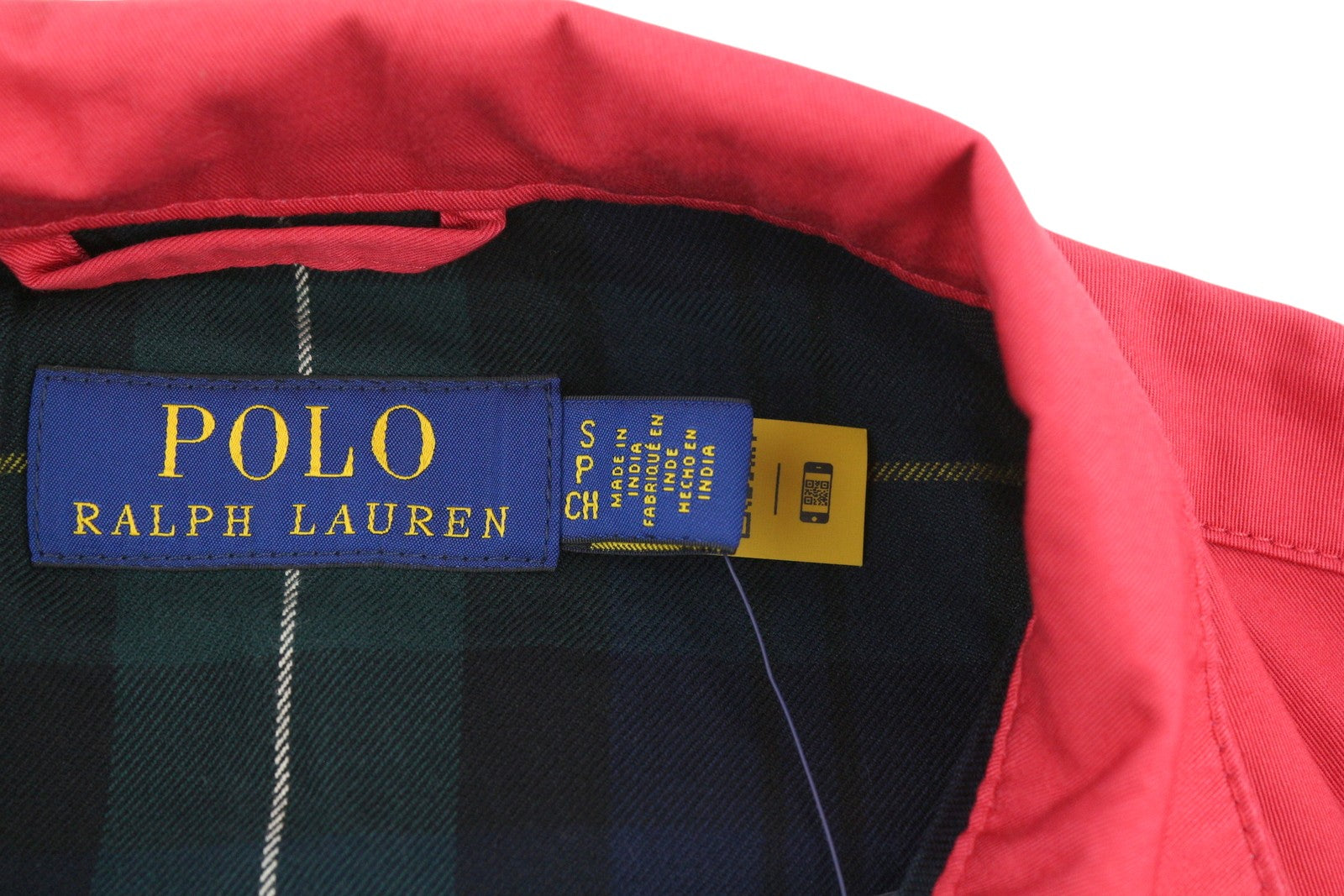 RALPH LAUREN vyriška striukė S, raudona, dažyta drabužiais, lengva vėjo striukė, rekomenduojama kaina – 350 € 