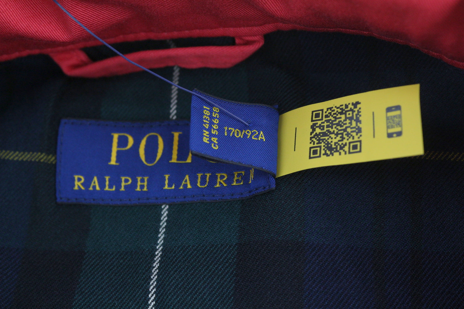RALPH LAUREN vyriška striukė S, raudona, dažyta drabužiais, lengva vėjo striukė, rekomenduojama kaina – 350 € 