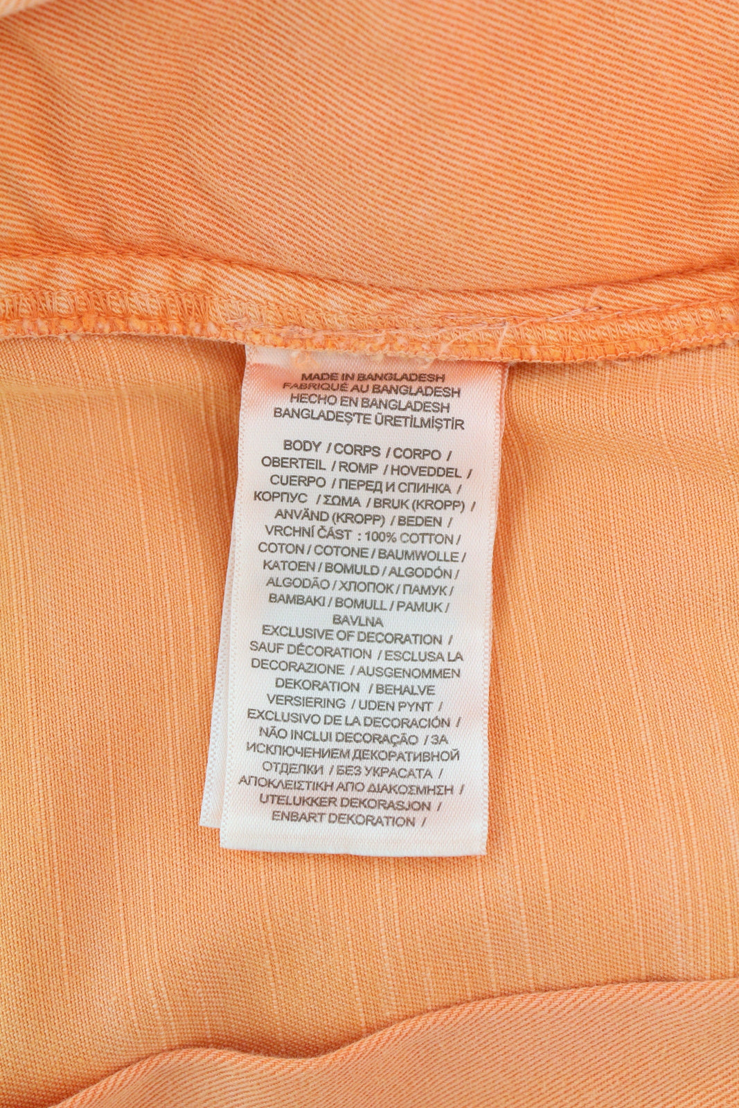 RALPH LAUREN Salinger Chino Straight Fit Men Shorts 36 Orange Logo RRP$236