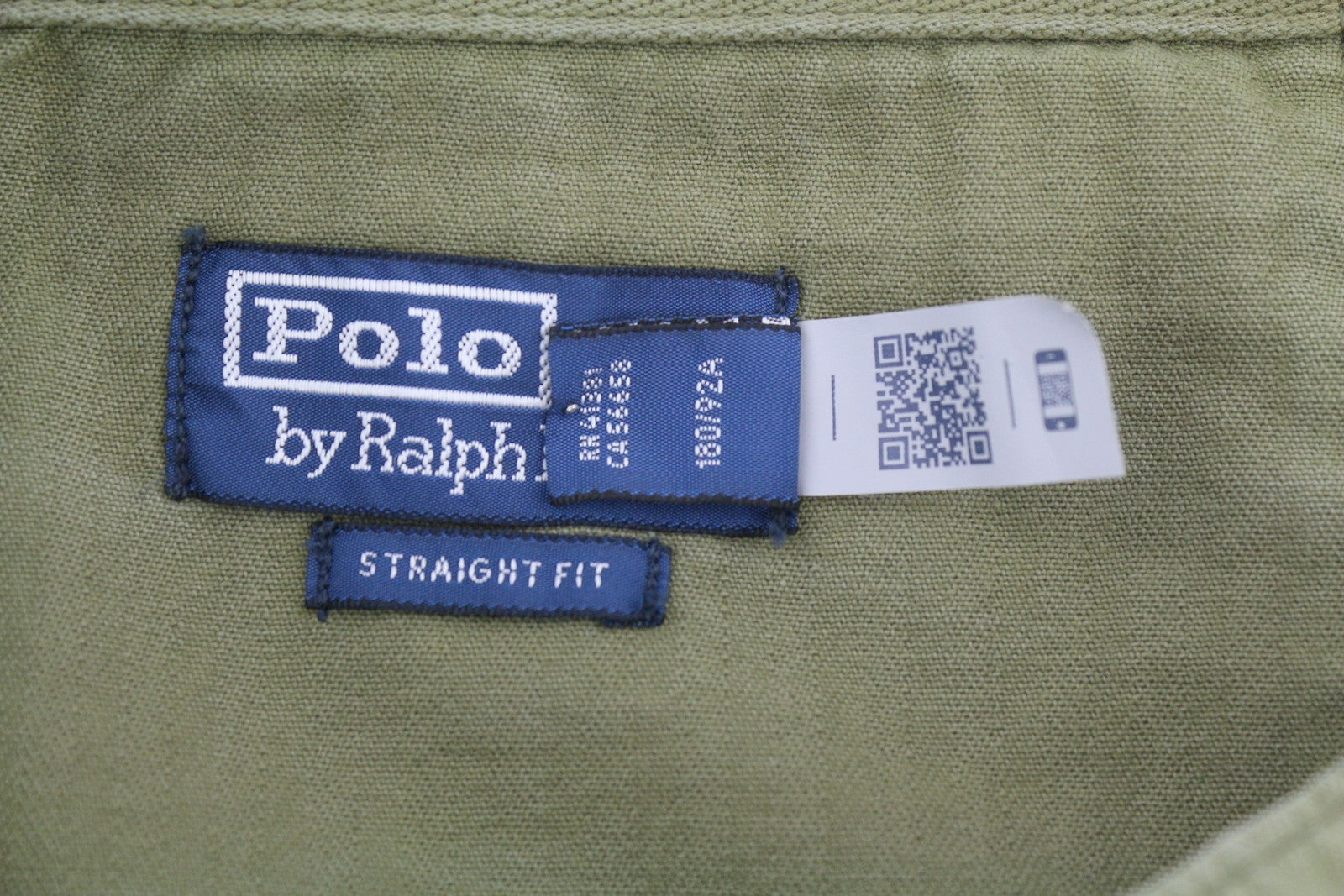 RALPH LAUREN Straight Fit Men Shorts 36 Washed Green Button Fly RRP€190