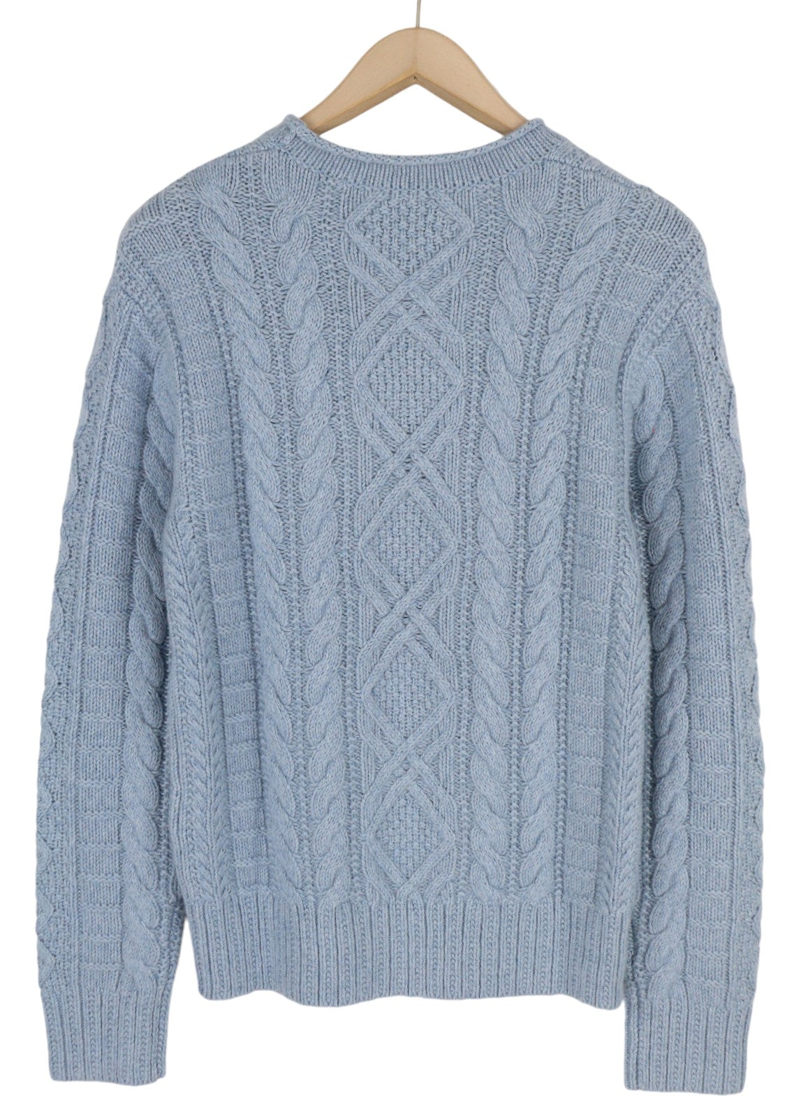 RLX RALPH LAUREN vyriškas megztinis XS dydžio, mėlynas, kašmyro ir lino mišinio megztinis su kabeliu. RMK 421 € 