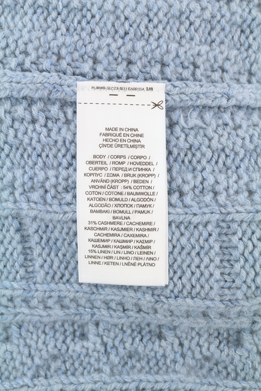 RLX RALPH LAUREN vyriškas megztinis XS dydžio, mėlynas, kašmyro ir lino mišinio megztinis su kabeliu. RMK 421 € 