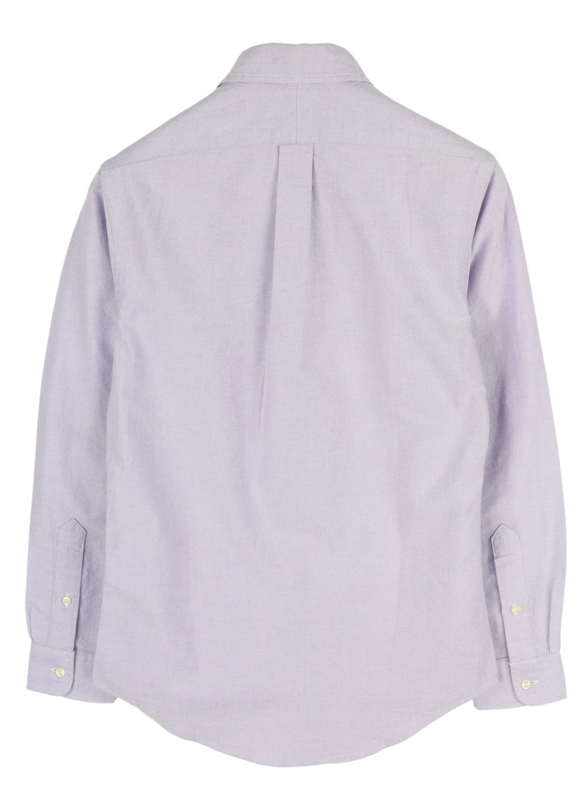 RALPH LAUREN vyriški marškinėliai su sagomis užsegama apykakle, XS dydžio, violetiniai, su logotipu, rekomenduojama kaina – 139 € 