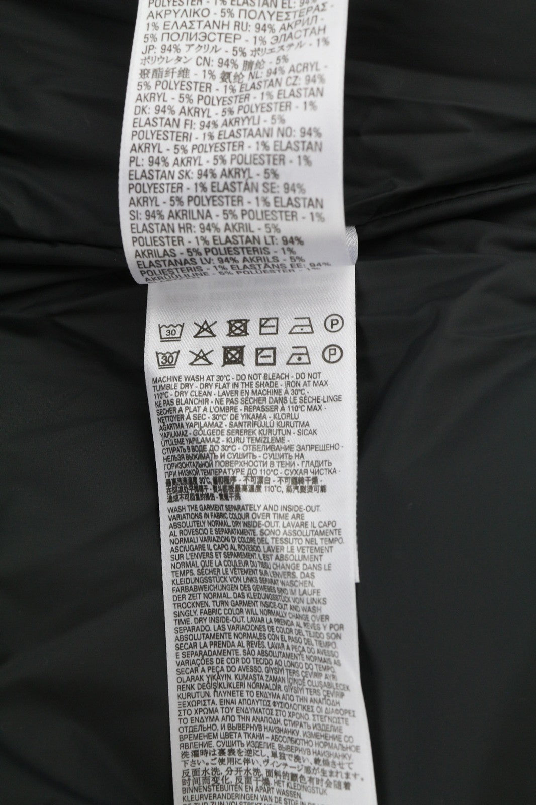 DIESEL W-Spleak vyriška striukė L, juoda, bomber stiliaus, su pamušalu ir izoliacija, RRP 325 € 