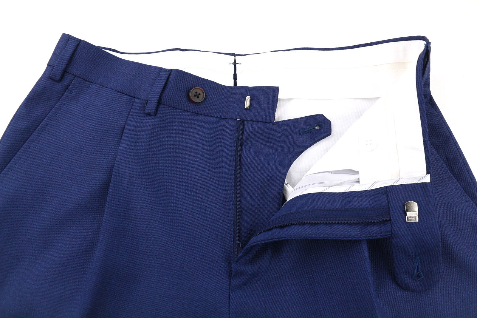 SUITSUPPLY Ferrara  Mens Suit UK32/UK34 Blue Wool 2in1