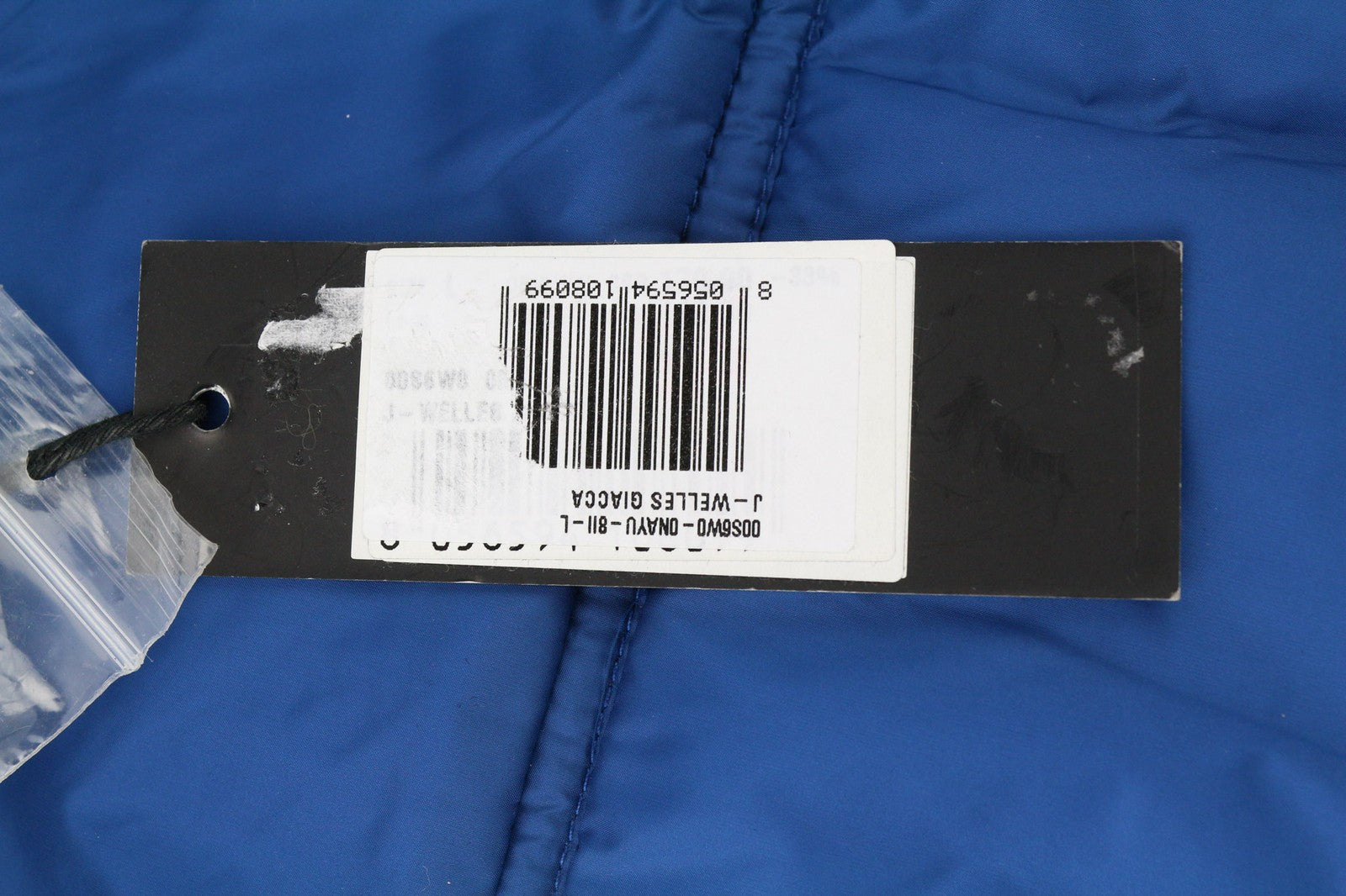 DIESEL J-Welles vyriška striukė L, mėlyna, izoliuota, su spaudėmis, RRP 210 € 