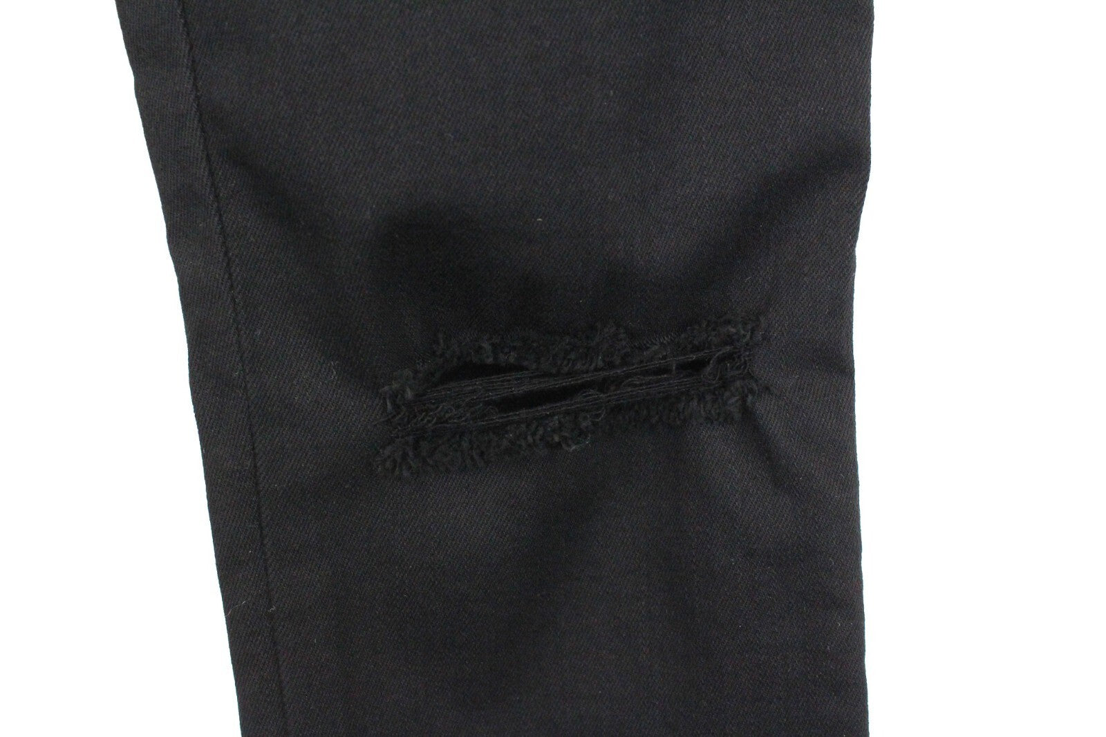 DIESEL Skinzee 08E13 W26/L30 Women Jeans Super Slim Skinny Black Distressed