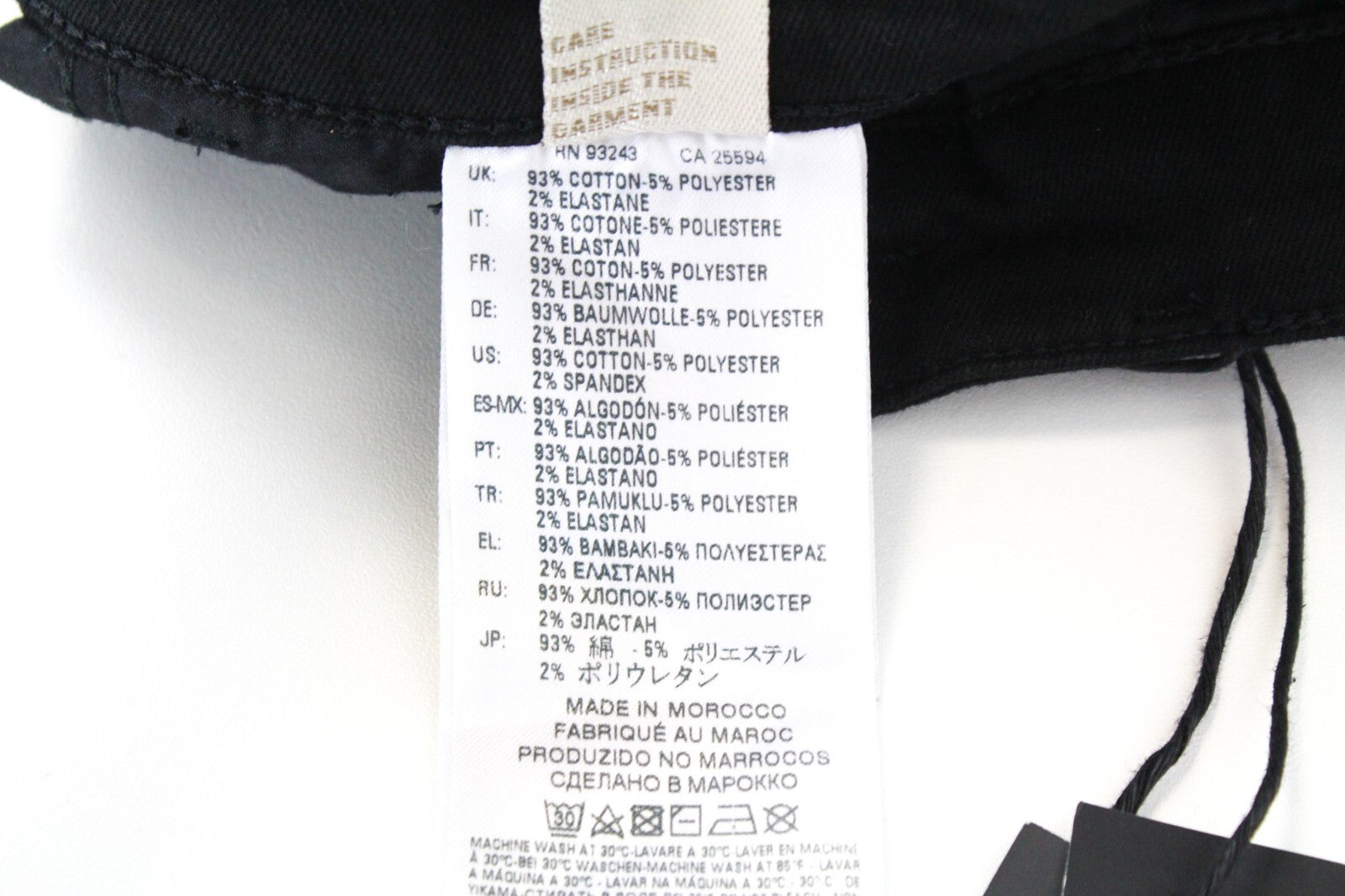 DIESEL Skinzee 08E13 W26/L30 Women Jeans Super Slim Skinny Black Distressed