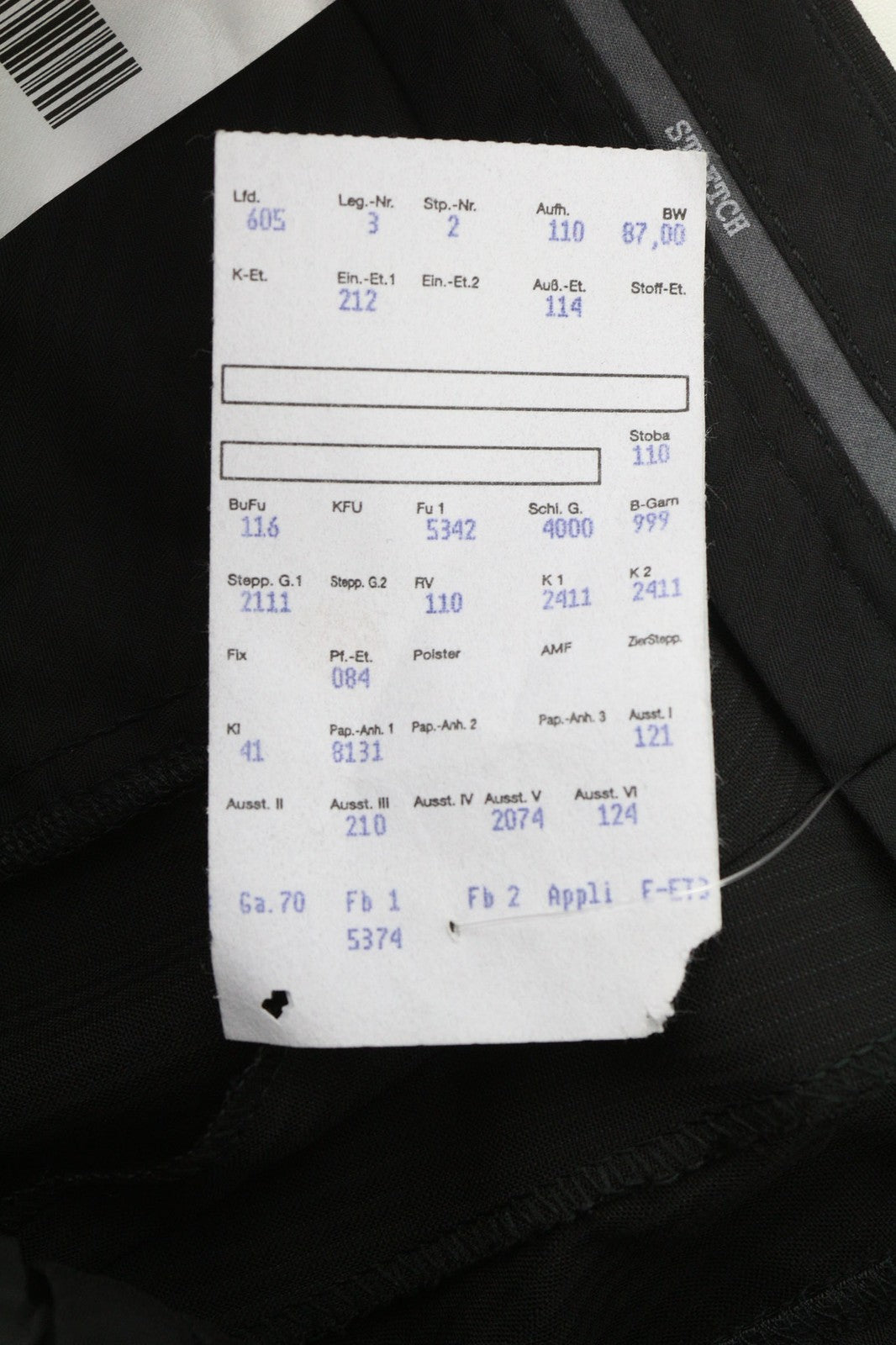 DIGEL Daren-V vyriškos kelnės, UK38, juodos, tamprios, dryžuotos, vilnonės, su užtrauktuku. 