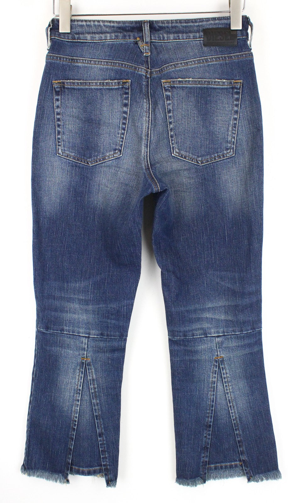 DIESEL D-Earlie 089AR W26/L30 Women Jeans High Waisted Slim Distressed Zip-Fly