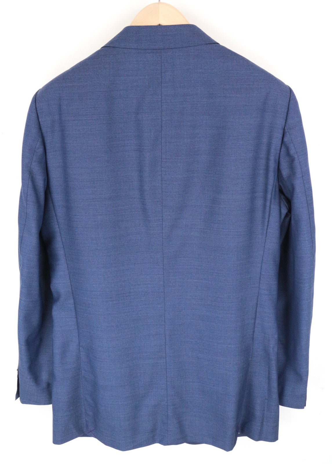 SUITSUPPLY Lazio UK42L vyriškas švarkas, mėlynas melanžas, grynos vilnos, S110s, plonas, klasikinis 