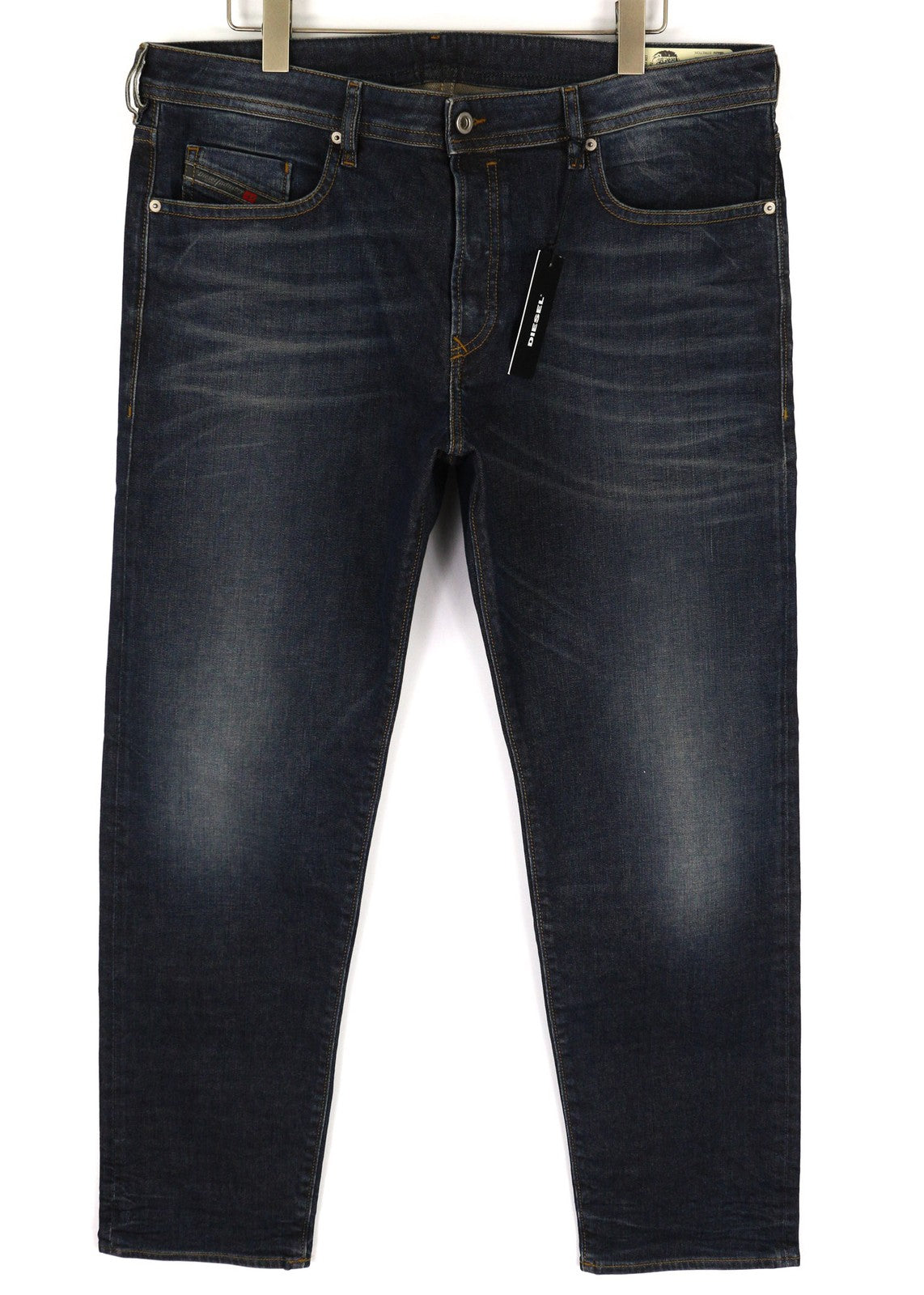 DIESEL Buster 084ZU vyriški džinsai W40/L32 Washed Regular Slim Tapered Stretch 