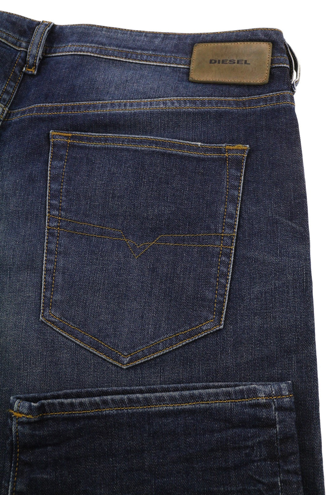 DIESEL Buster 084ZU vyriški džinsai W40/L32 Washed Regular Slim Tapered Stretch 