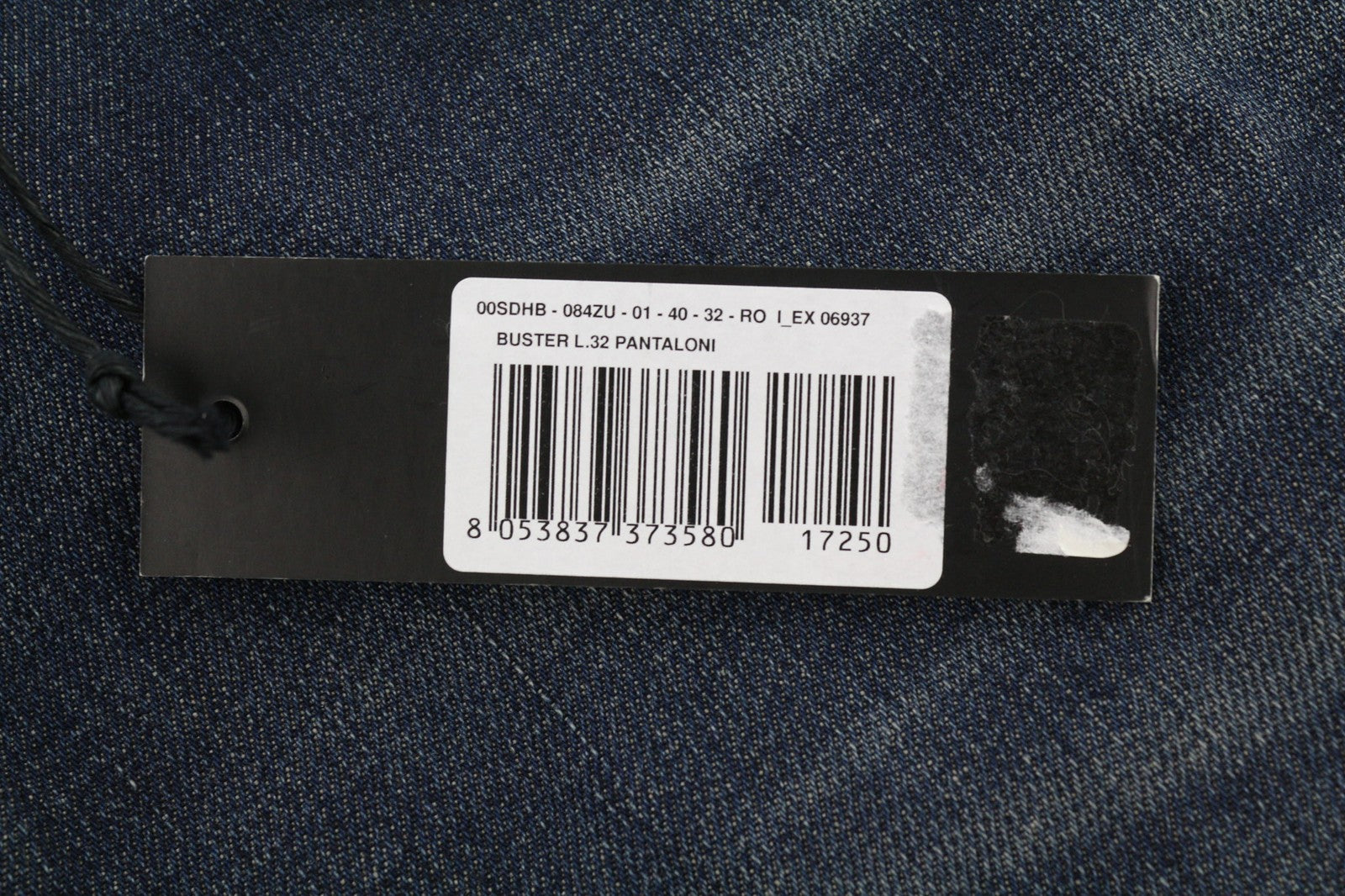 DIESEL Buster 084ZU vyriški džinsai W40/L32 Washed Regular Slim Tapered Stretch 