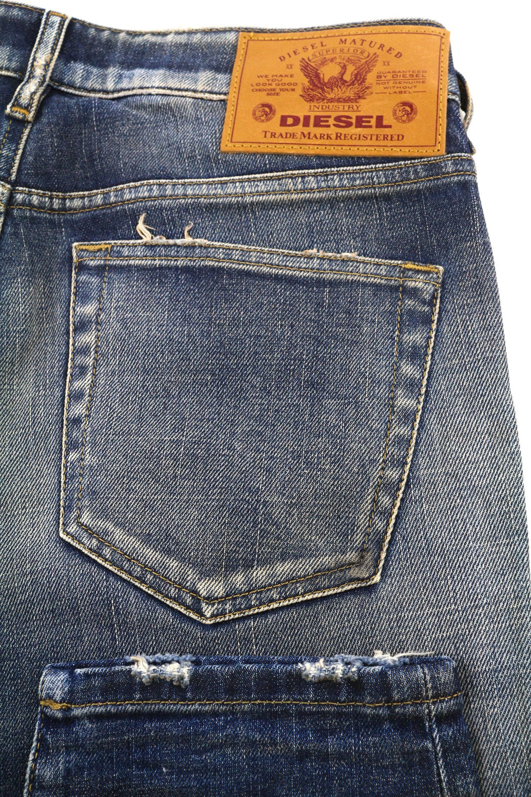 DIESEL D-Joy Z9A05 Womens Jeans W26/L32 Blue Washed Slim Regular Waist Stretch