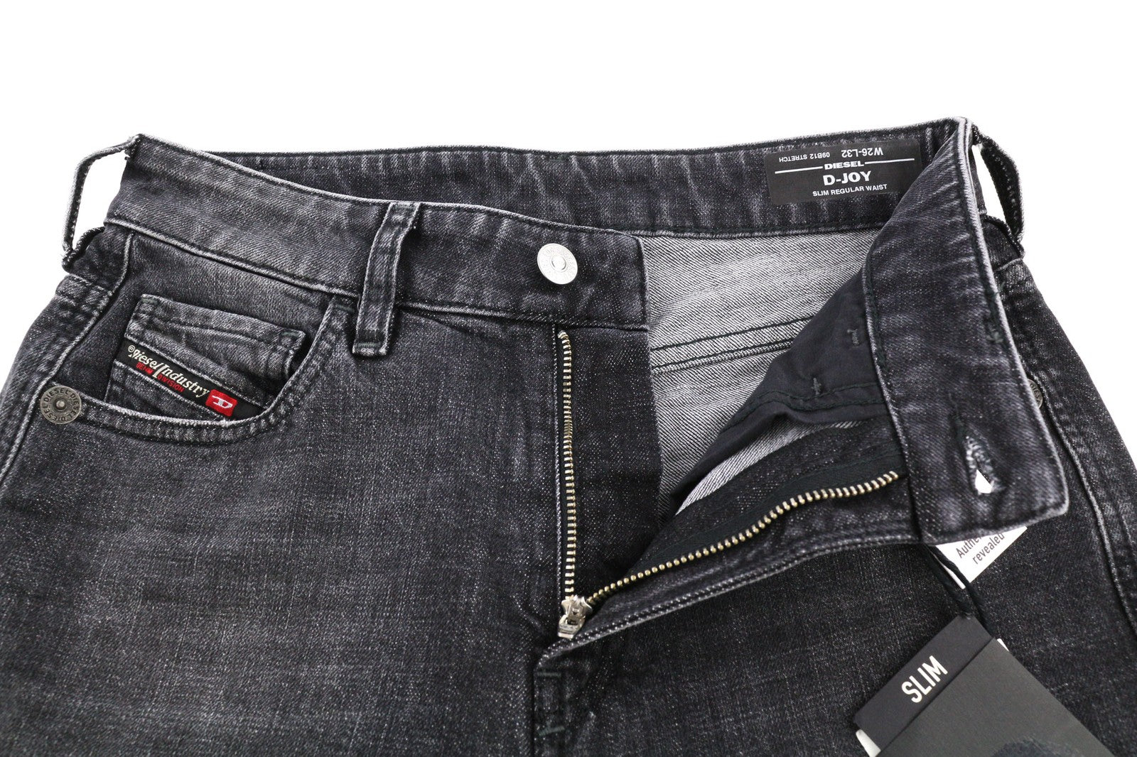 DIESEL D-Joy 09B12 Womens Jeans W26/L32 Washed Slim  Regular Waist Stretch