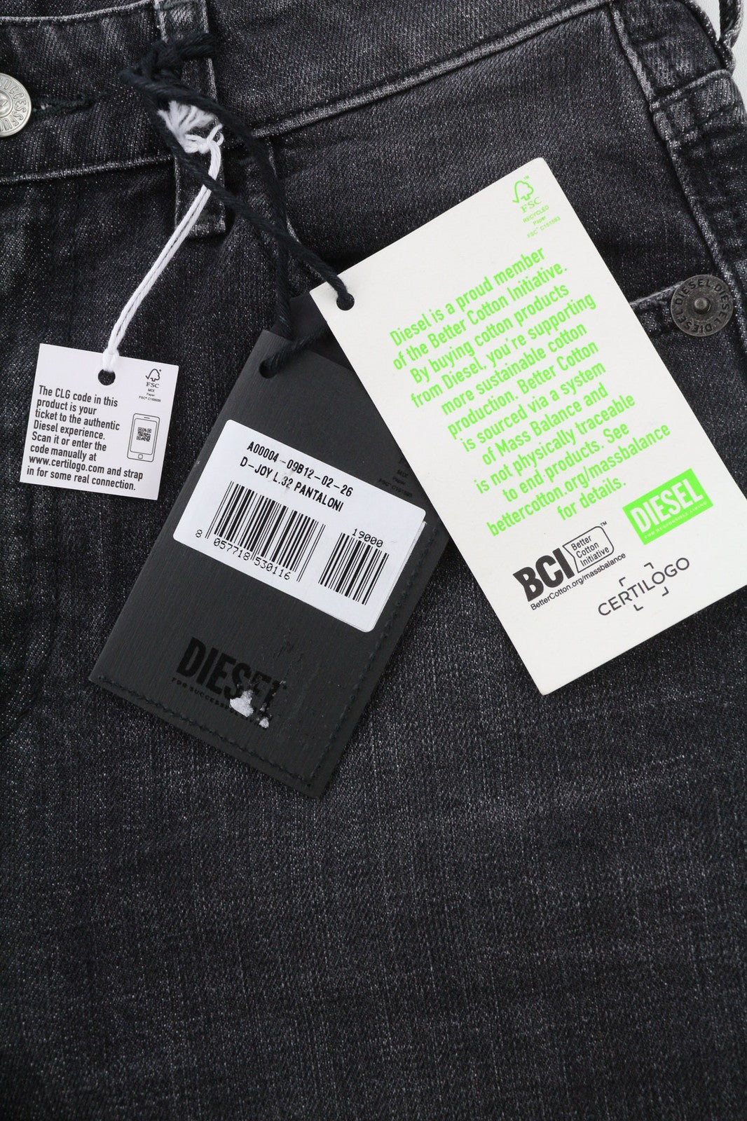 DIESEL D-Joy 09B12 Womens Jeans W26/L32 Washed Slim  Regular Waist Stretch