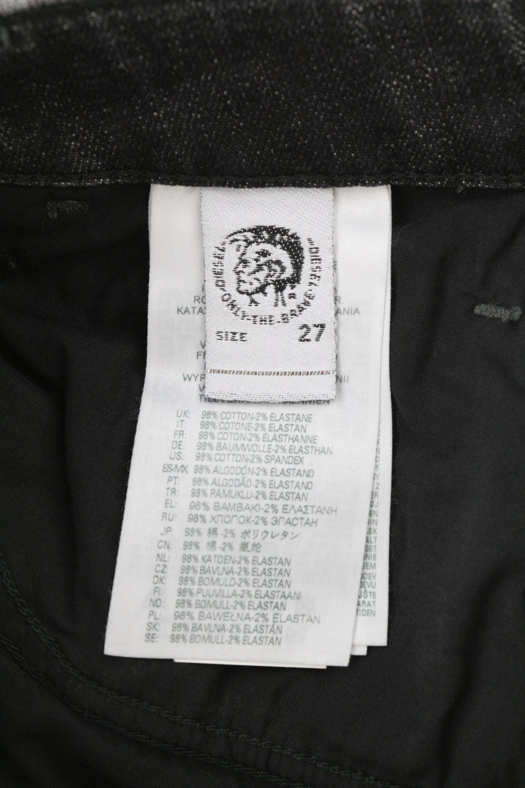 DIESEL D-Joy 09B12 Womens Jeans W27/L32 Washed Slim  Regular Waist Stretch