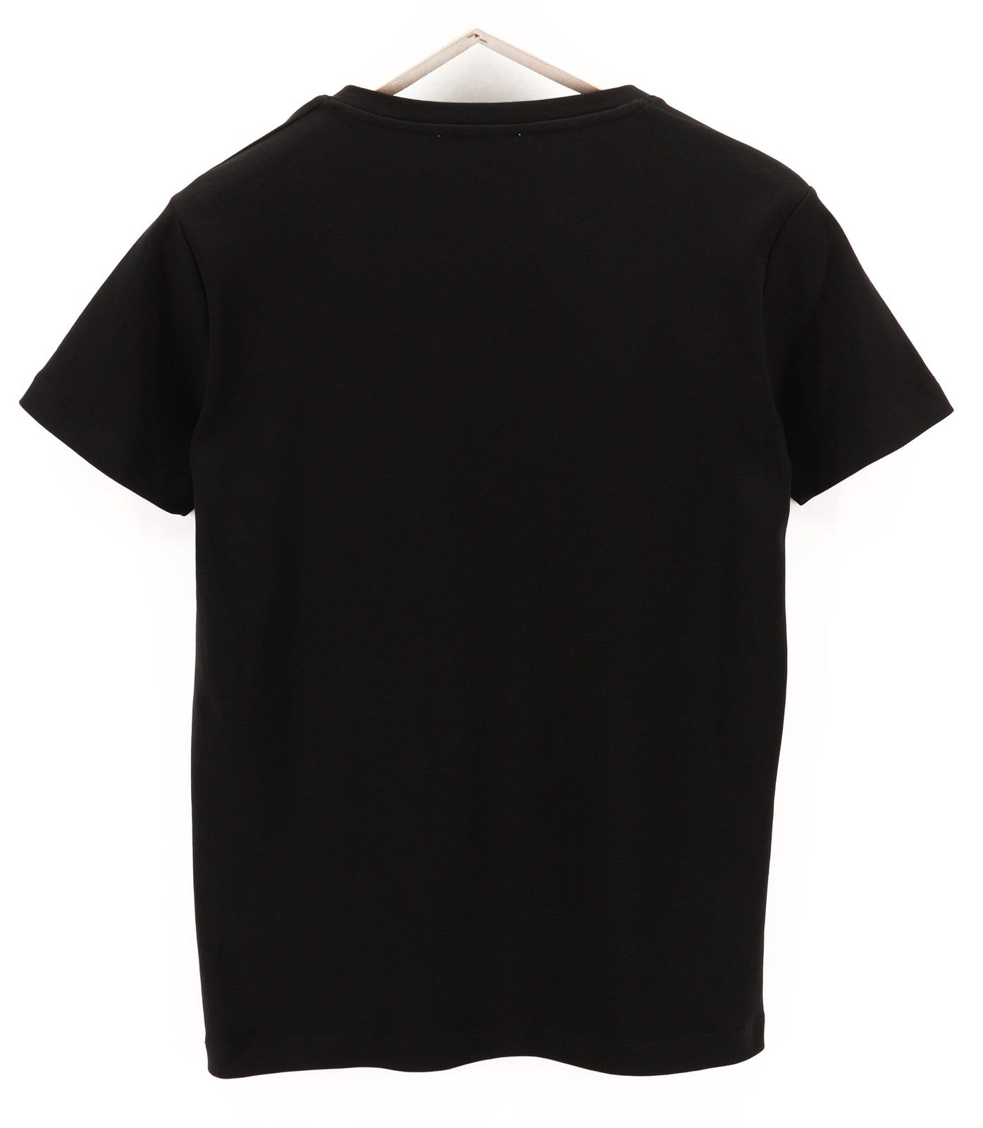 RICHMOND moteriški marškinėliai S, juodi, trumpomis rankovėmis, V formos iškirpte, su raštu, visiems metų laikams 