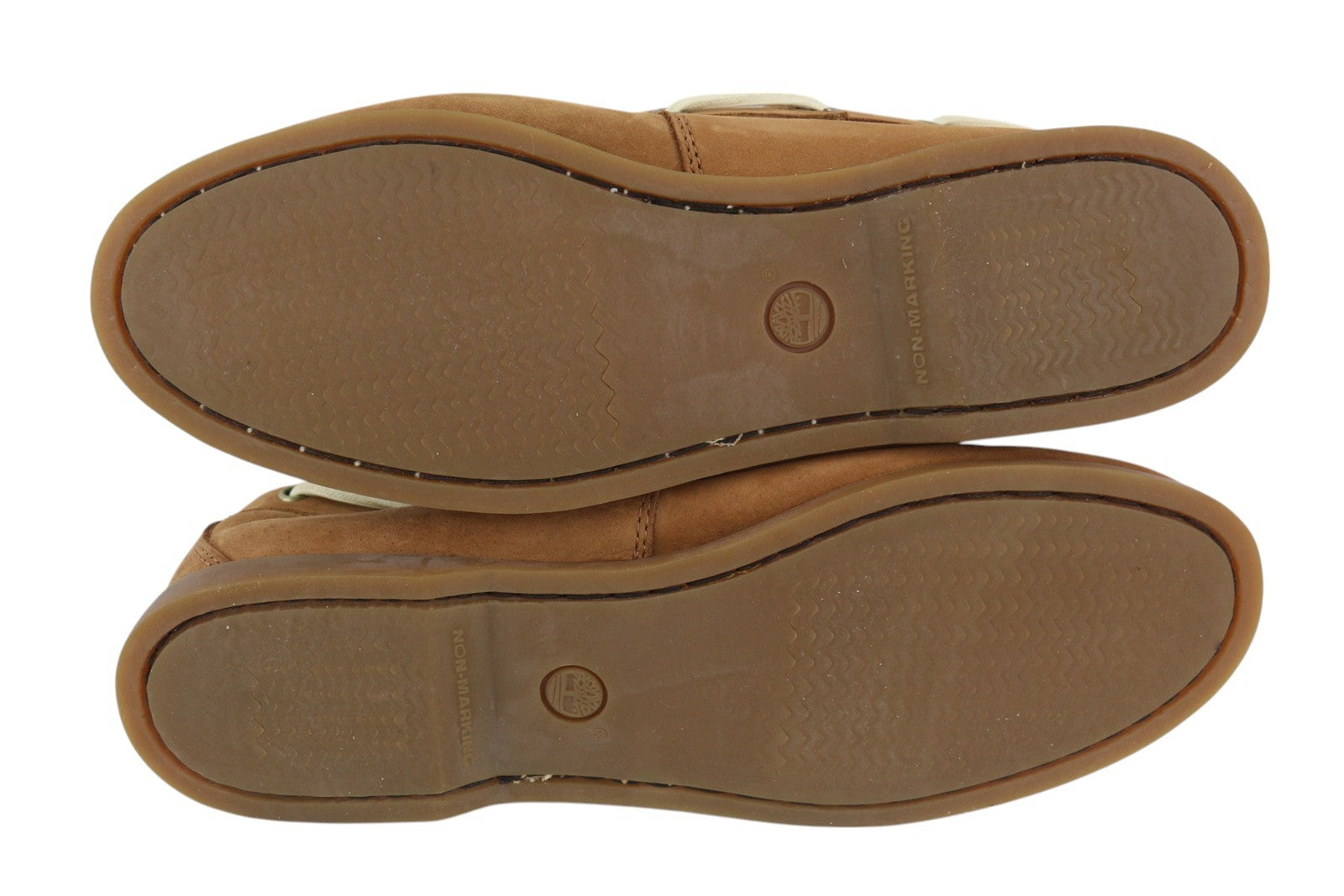 TIMBERLAND A2HEM vyriški batai EU43/43.5 rudi odiniai „Ortholite“ stiliaus mokasinai be žymių. 