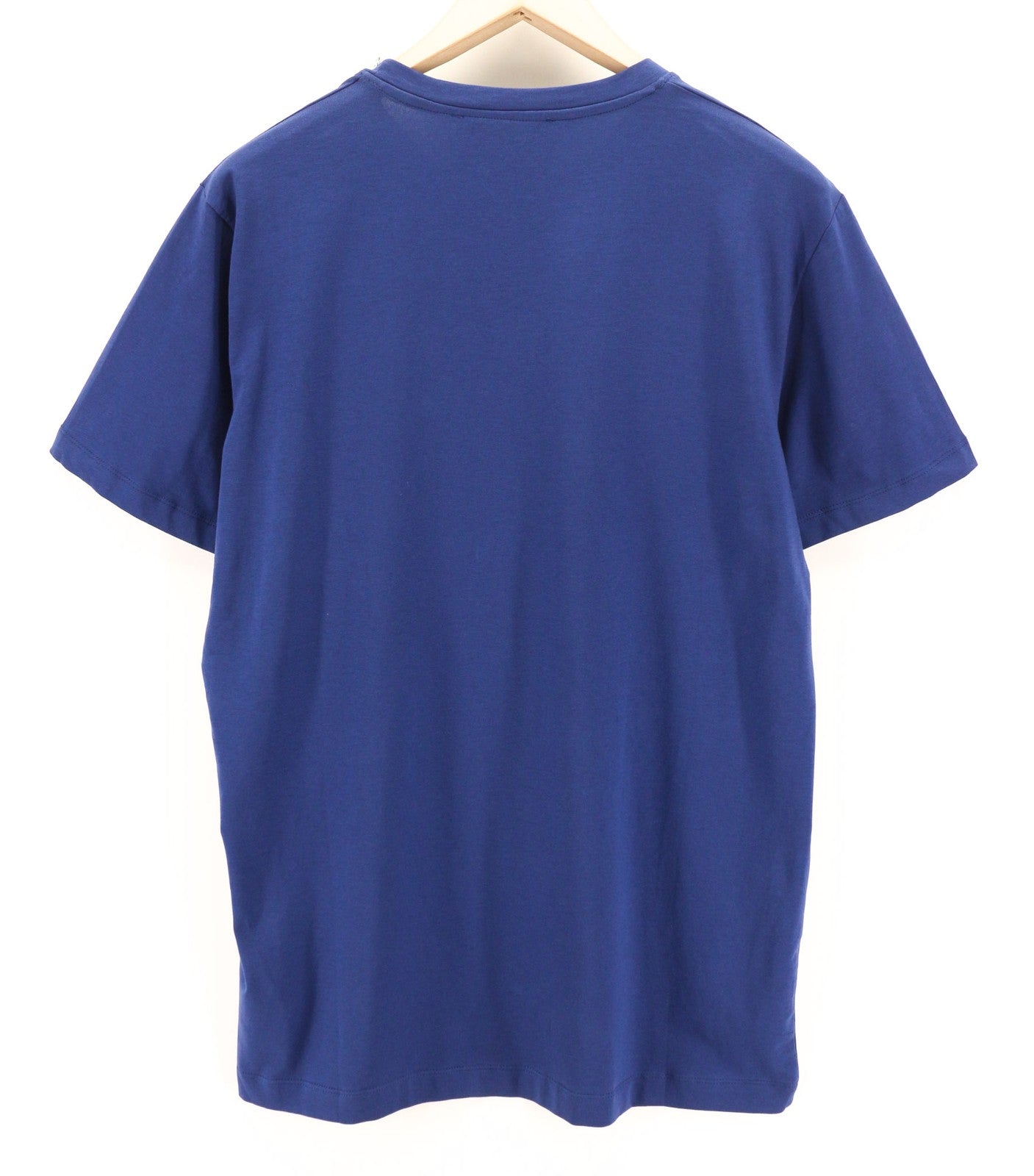 RICHMOND vyriški marškinėliai trumpomis rankovėmis, mėlyni, tamprūs, visiems metų laikams 