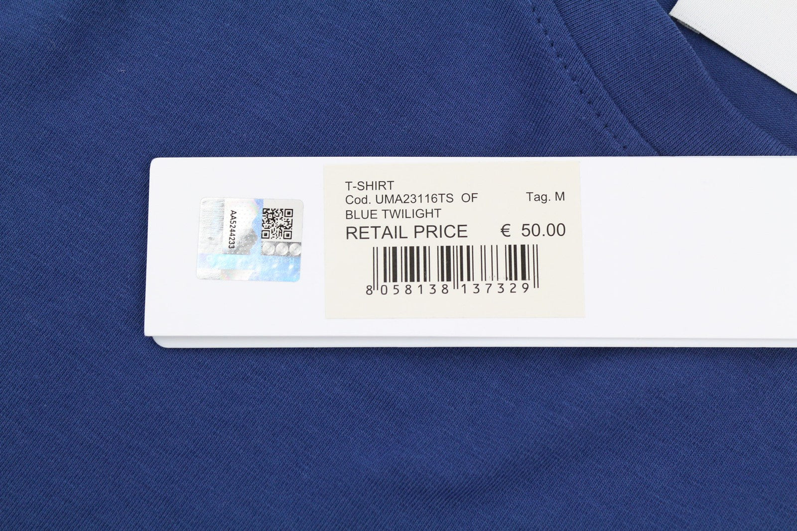 RICHMOND vyriški marškinėliai trumpomis rankovėmis, mėlyni, tamprūs, visiems metų laikams 