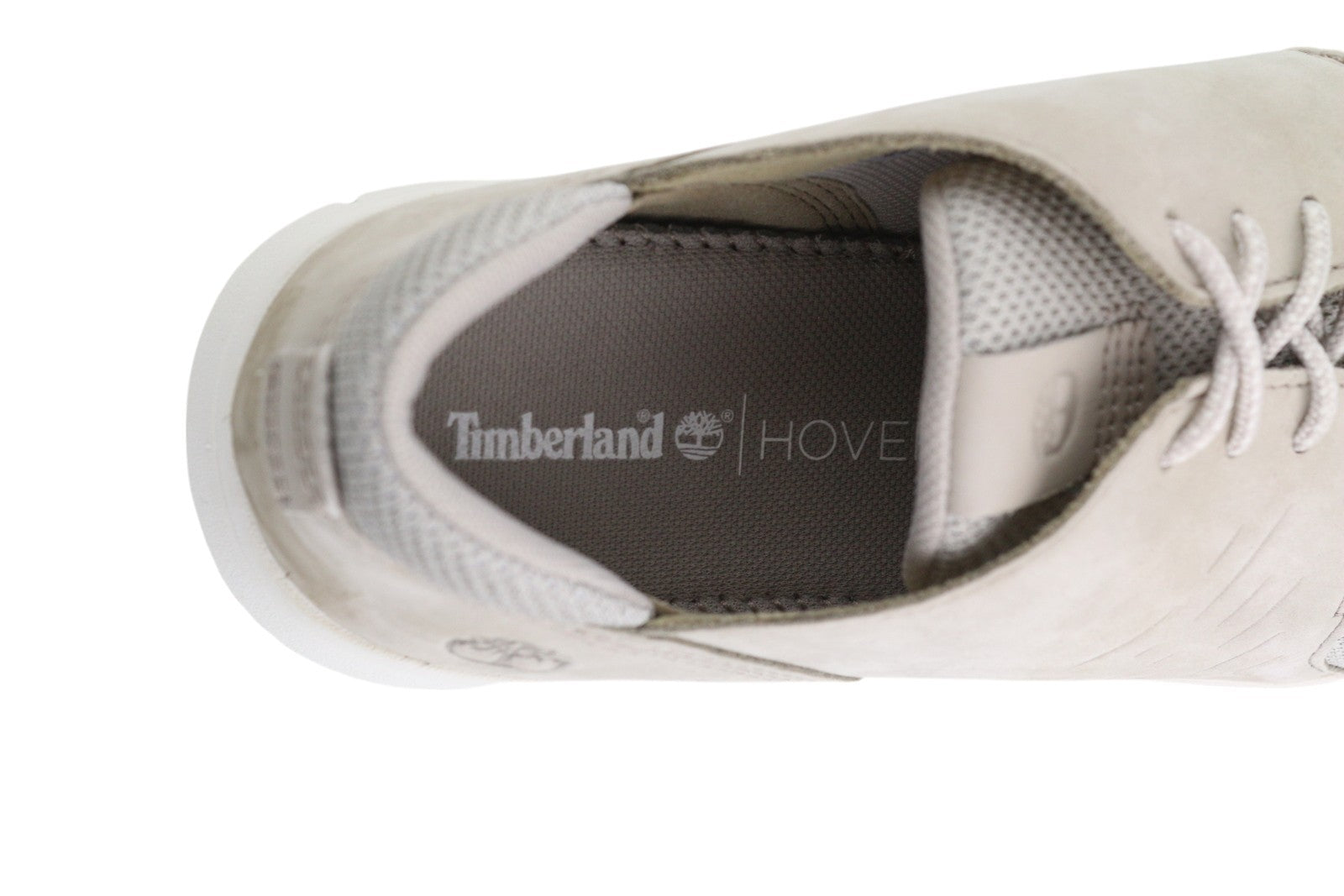 TIMBERLAND A267A vyriški sportbačiai EU42/43 pilki odiniai žemapadžiai sportbačiai su raišteliais 