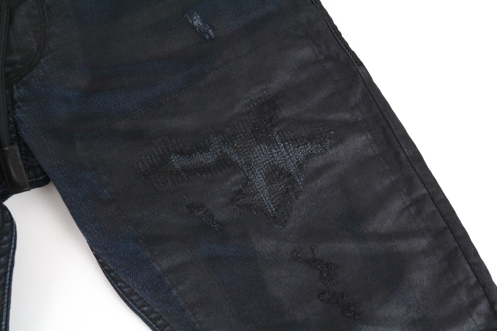 DIESEL Krooley-CB-NE 0680B W26 vyriški džinsai su gobtuvu, siaurėjantys, sportiniai, berniukams. 