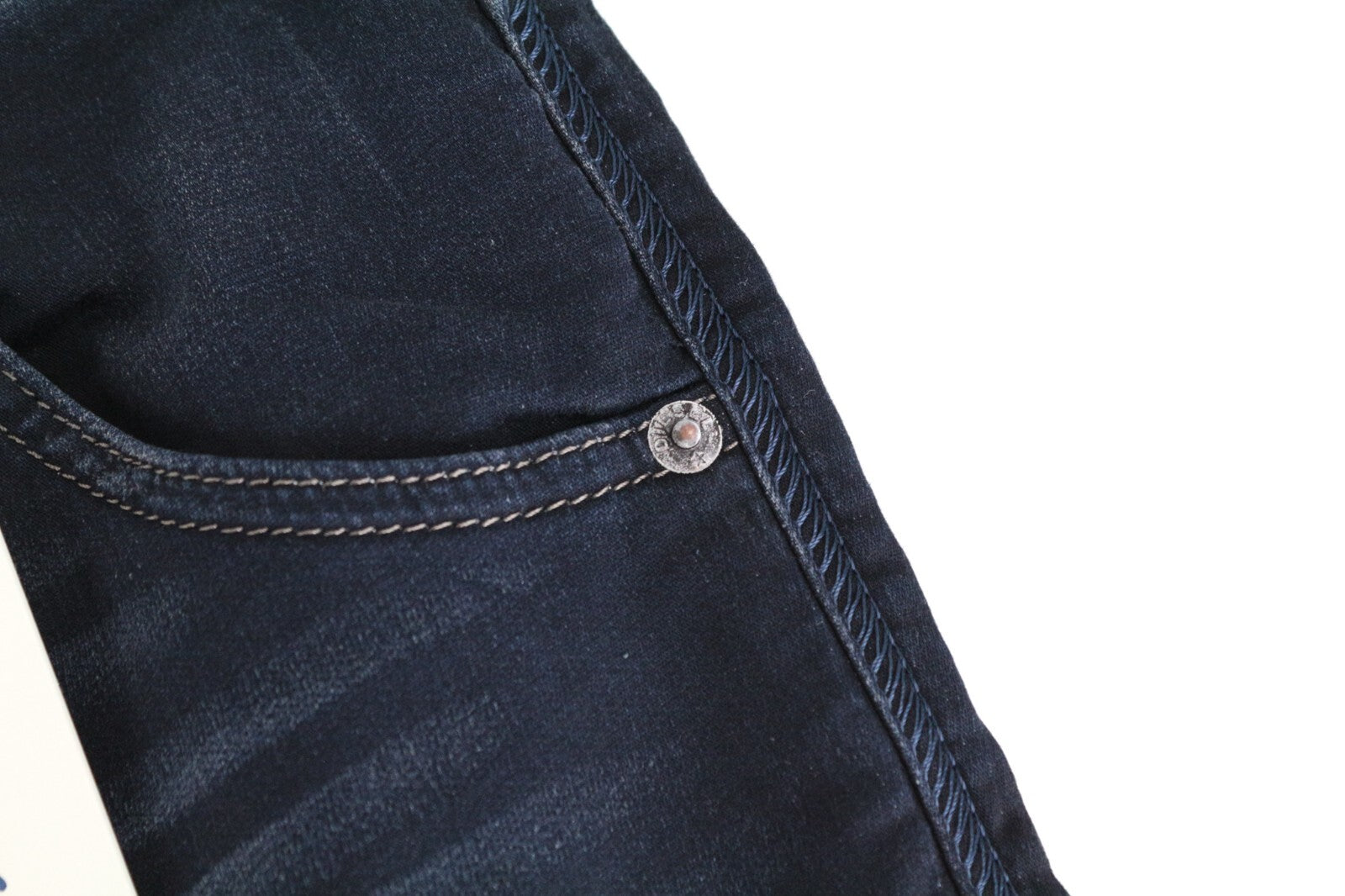 DIESEL Krooley-Ne 0686F W26 Men Jeans Denim Drawstring Sweat Jogg Taper Boys